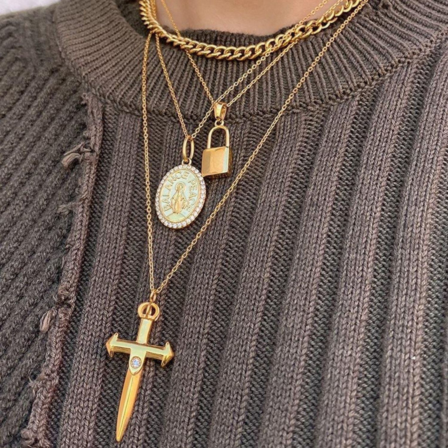 Women's Skyfall Sword Necklace