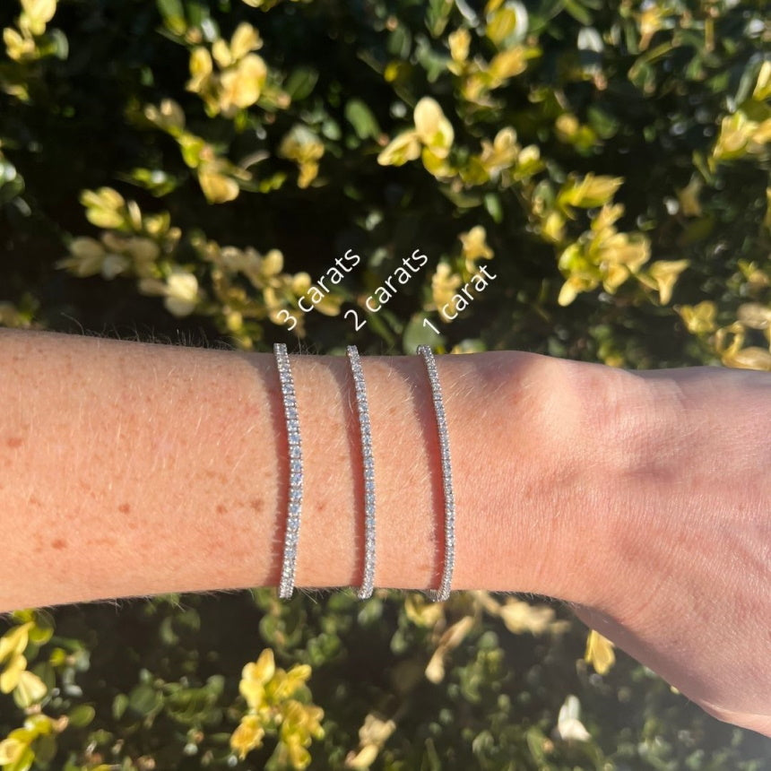 Tiny Tennis Bracelet