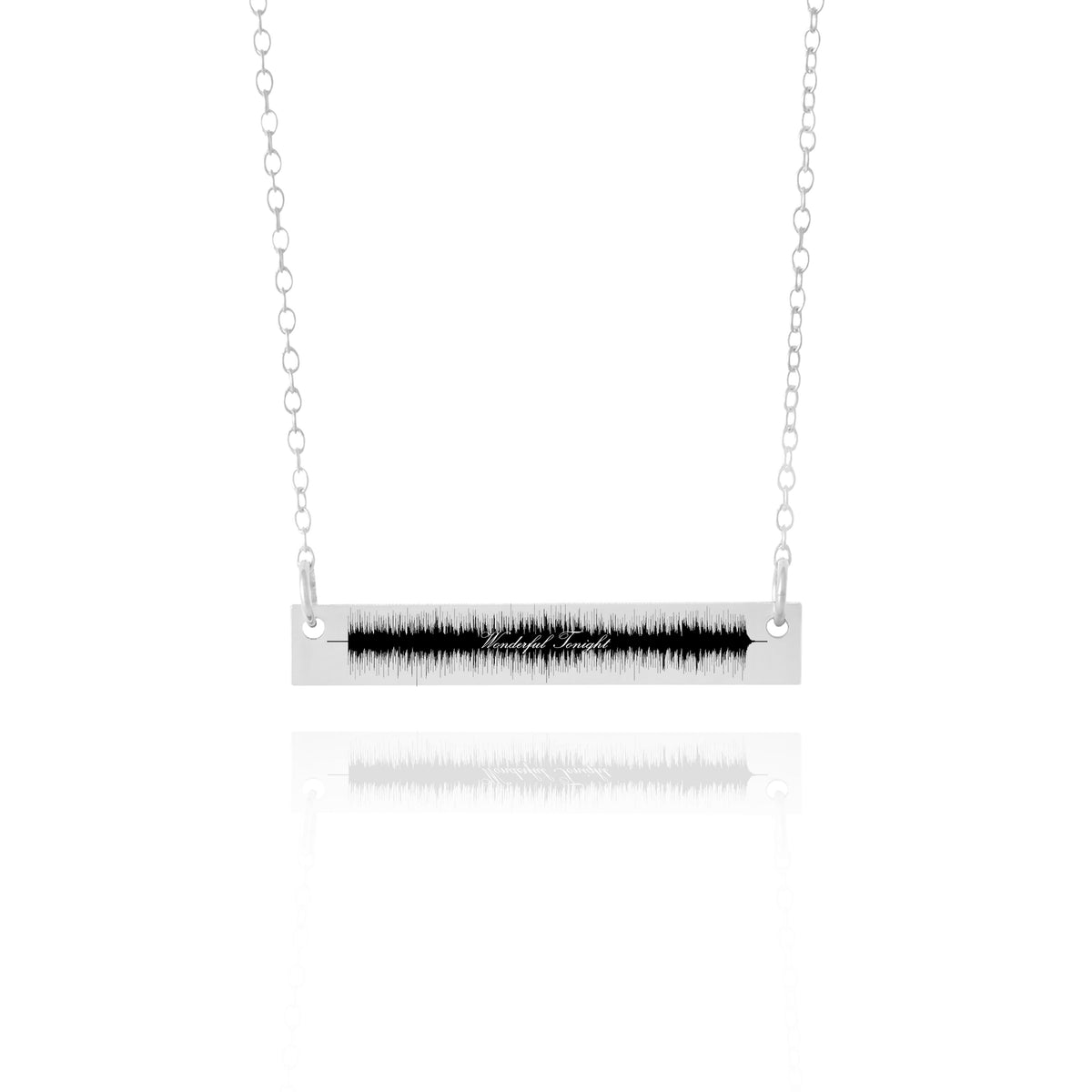 First Dance Song Soundwave Necklace