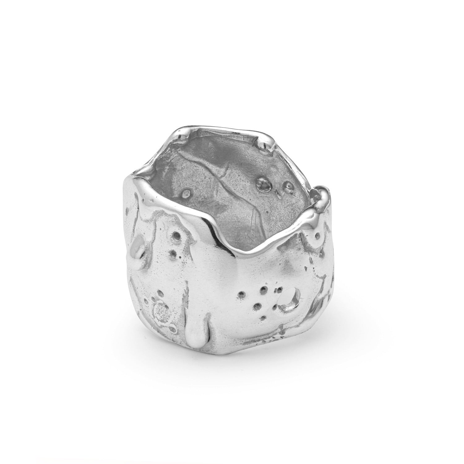 Talisman Moon Ring Silver