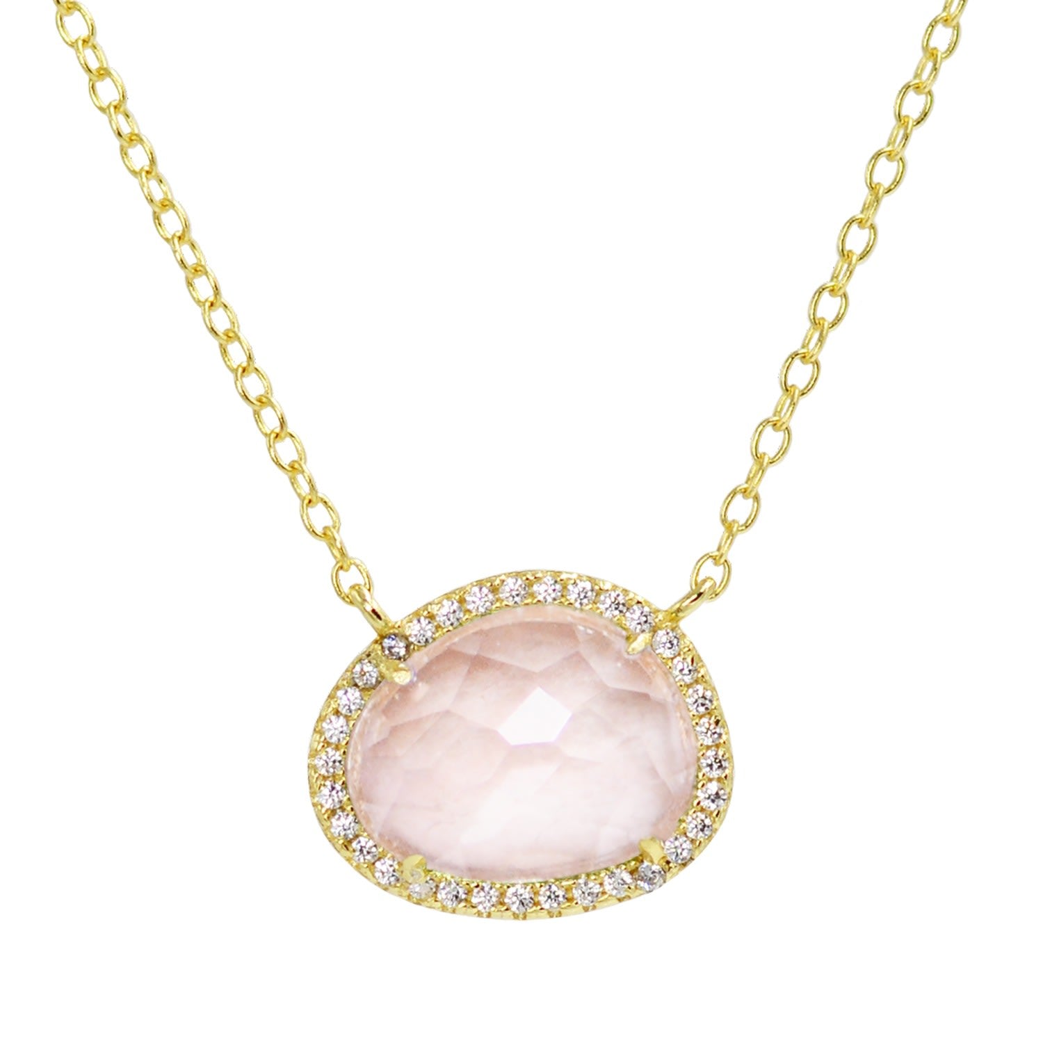 Kokoto Necklace - Morganite Pink