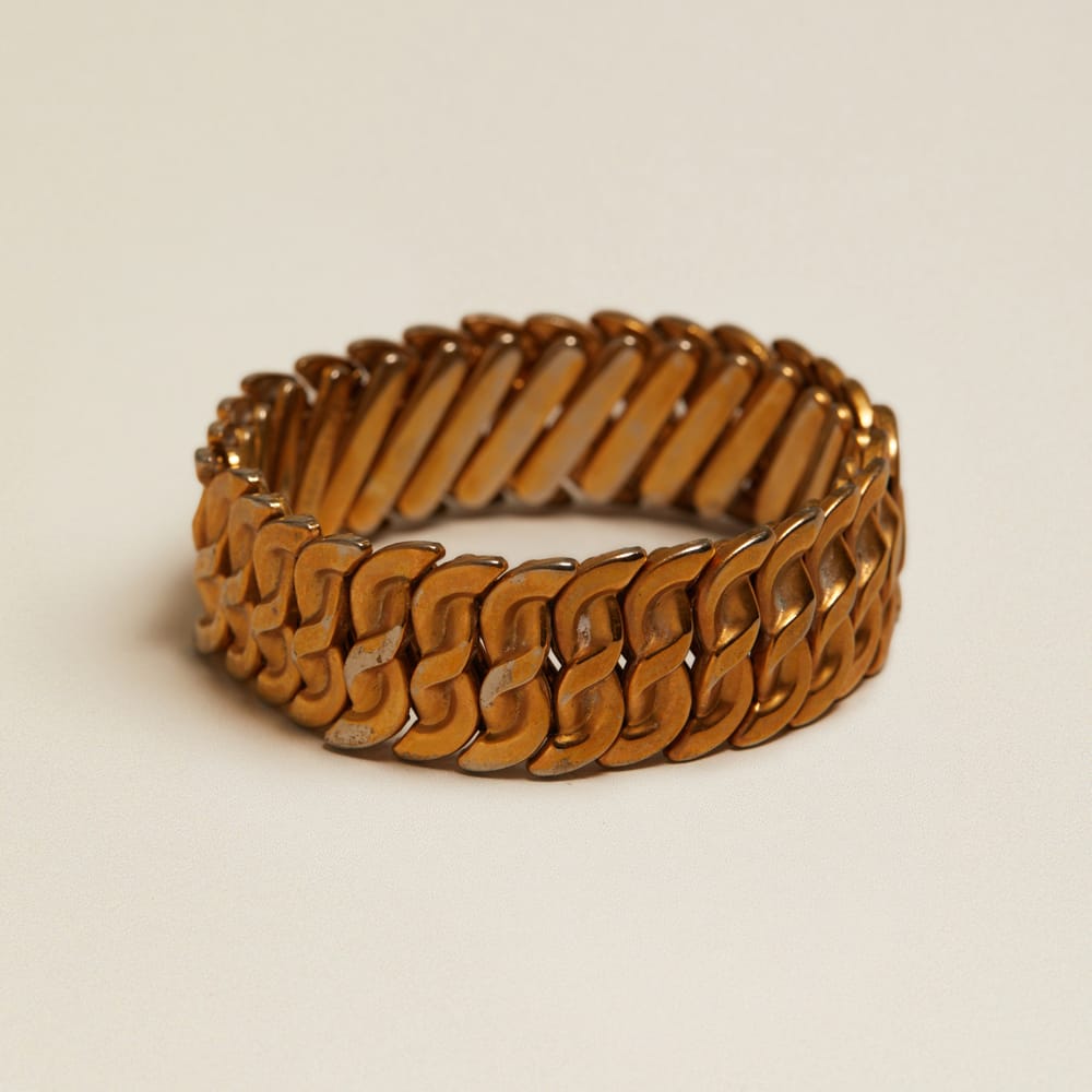 Vintage Metal Stretch Bracelet