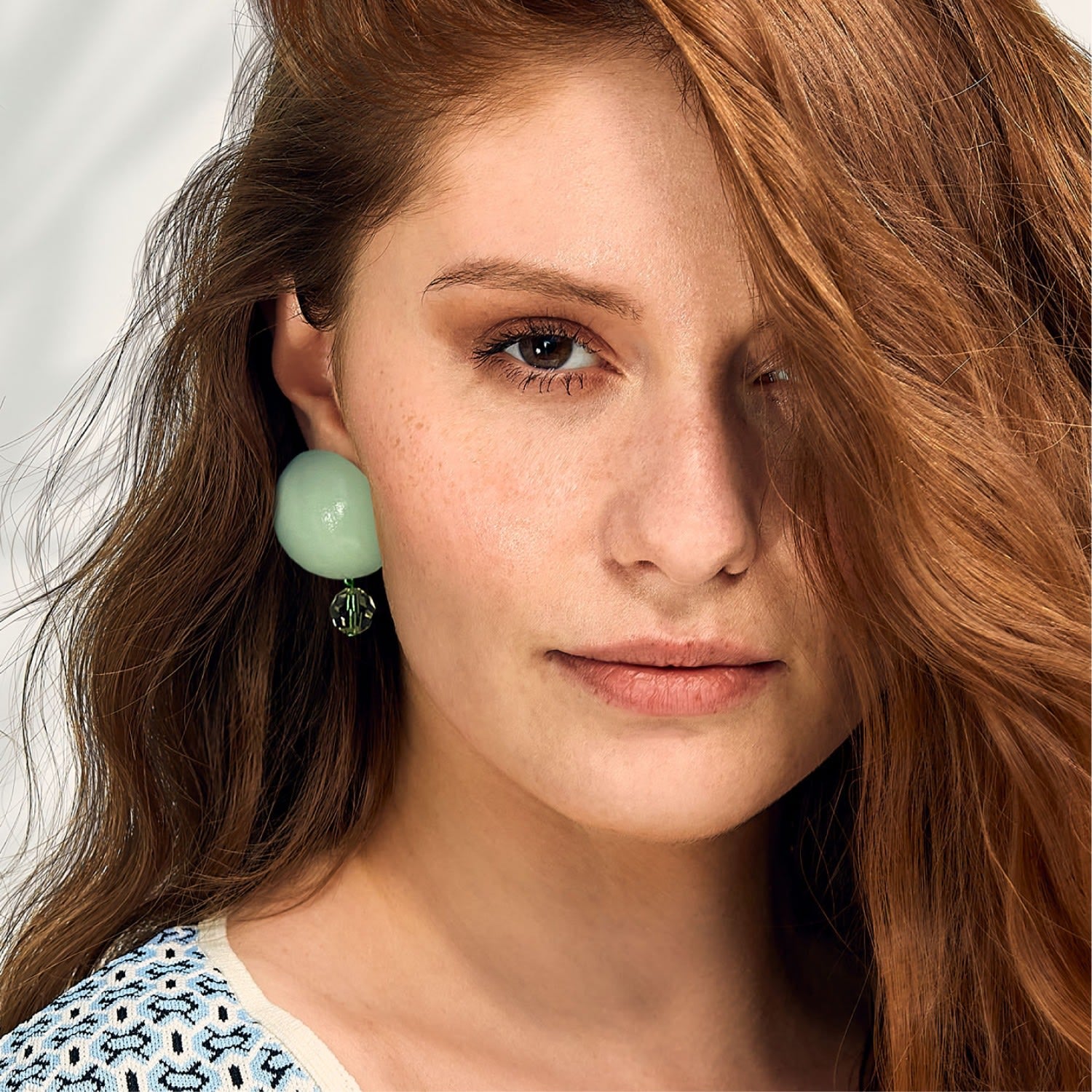 Luna Earrings In Sweet Mint