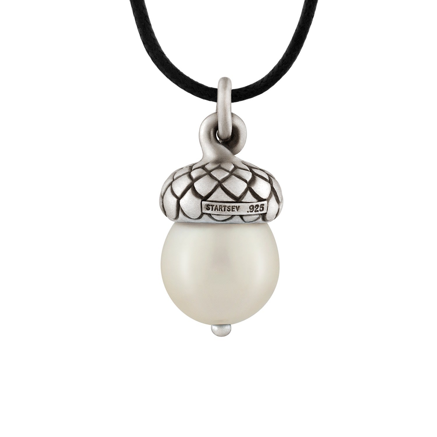 Acorn Pendant With Pearl