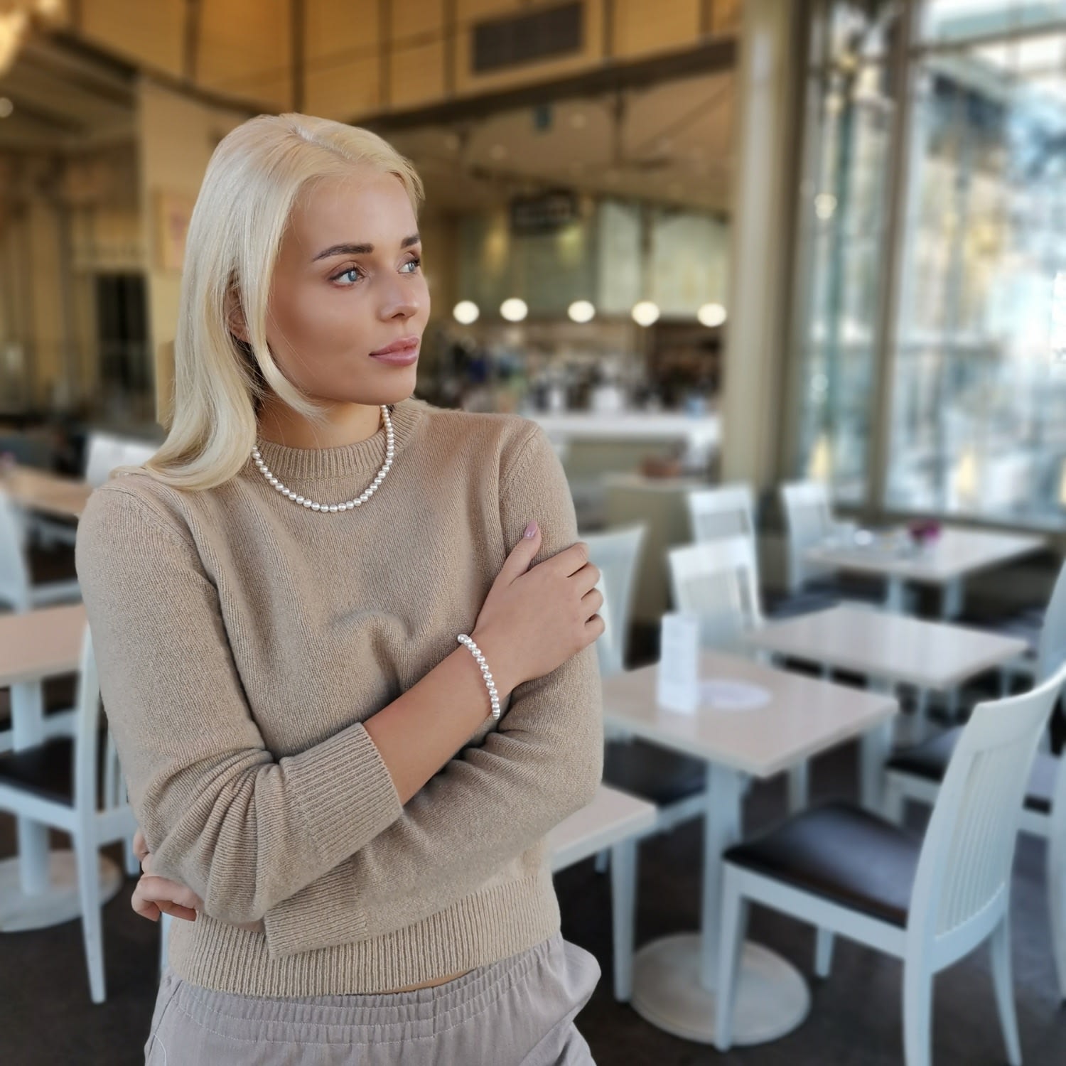 Ava 45 Cm Pearl Necklace