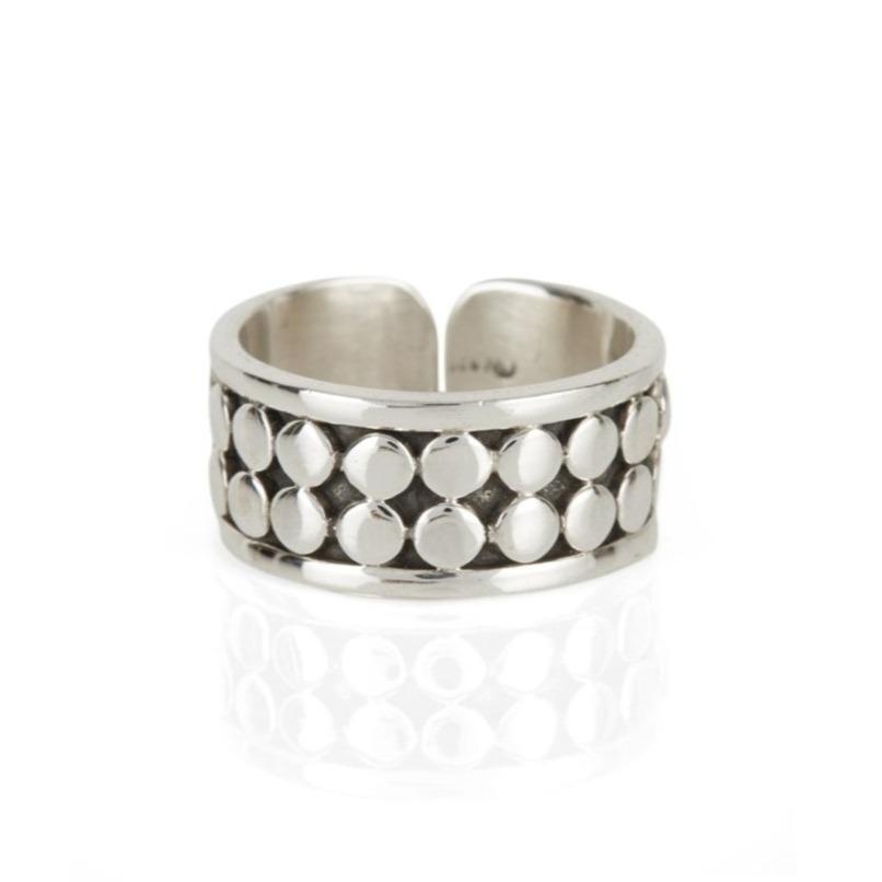 Maharaja Silver Adjustable Midi Cuff Or Toe Cuff