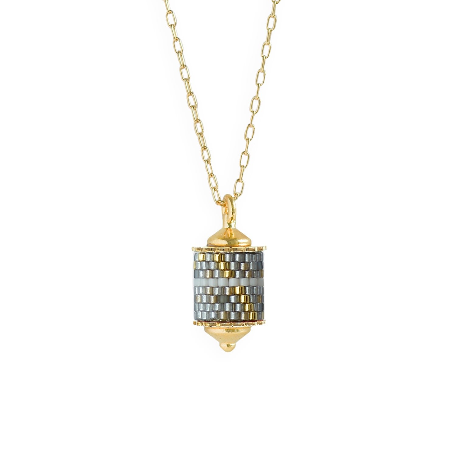 Drop Pendant Necklace - Spirit Of Place City Steel