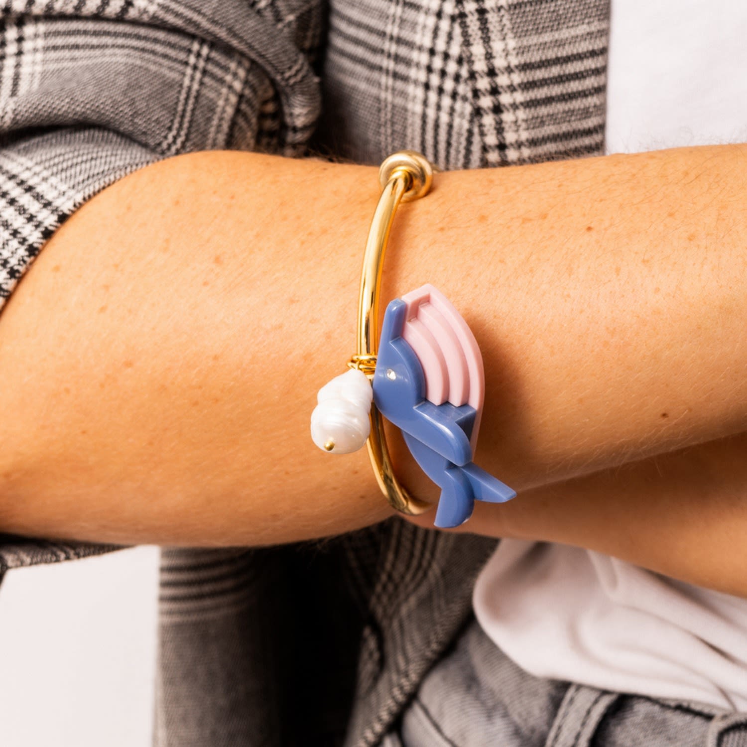 Handmade Bracelet Whale Hortensia