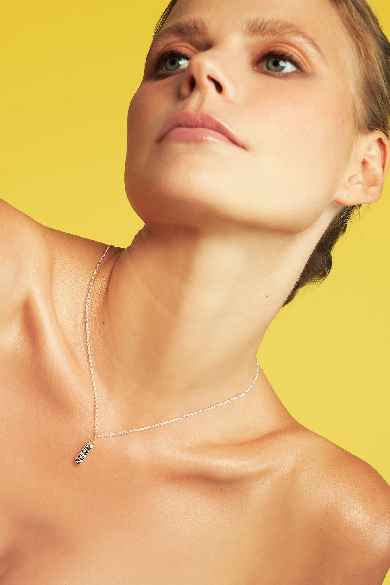 Xanie - Xanax Pill Necklace In Sterling Silver