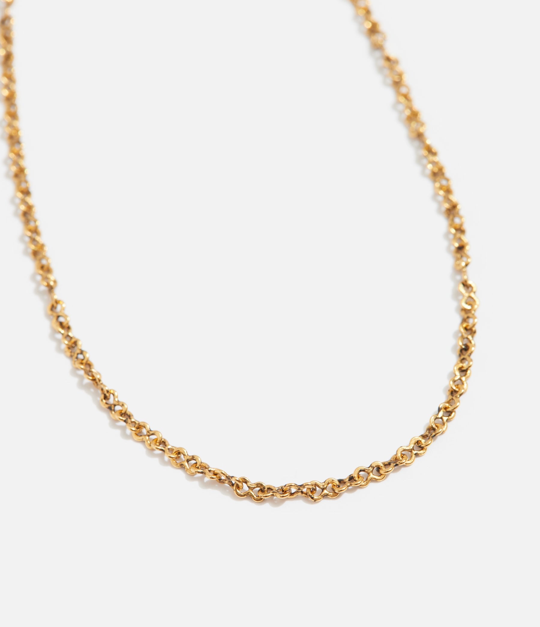 Classic Circle Loop Chain Choker