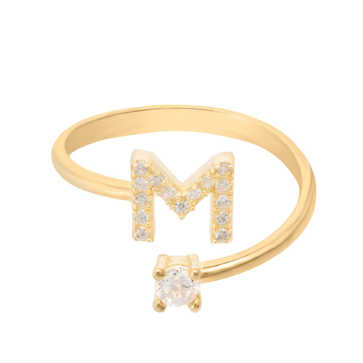 Initial Ring Gold M