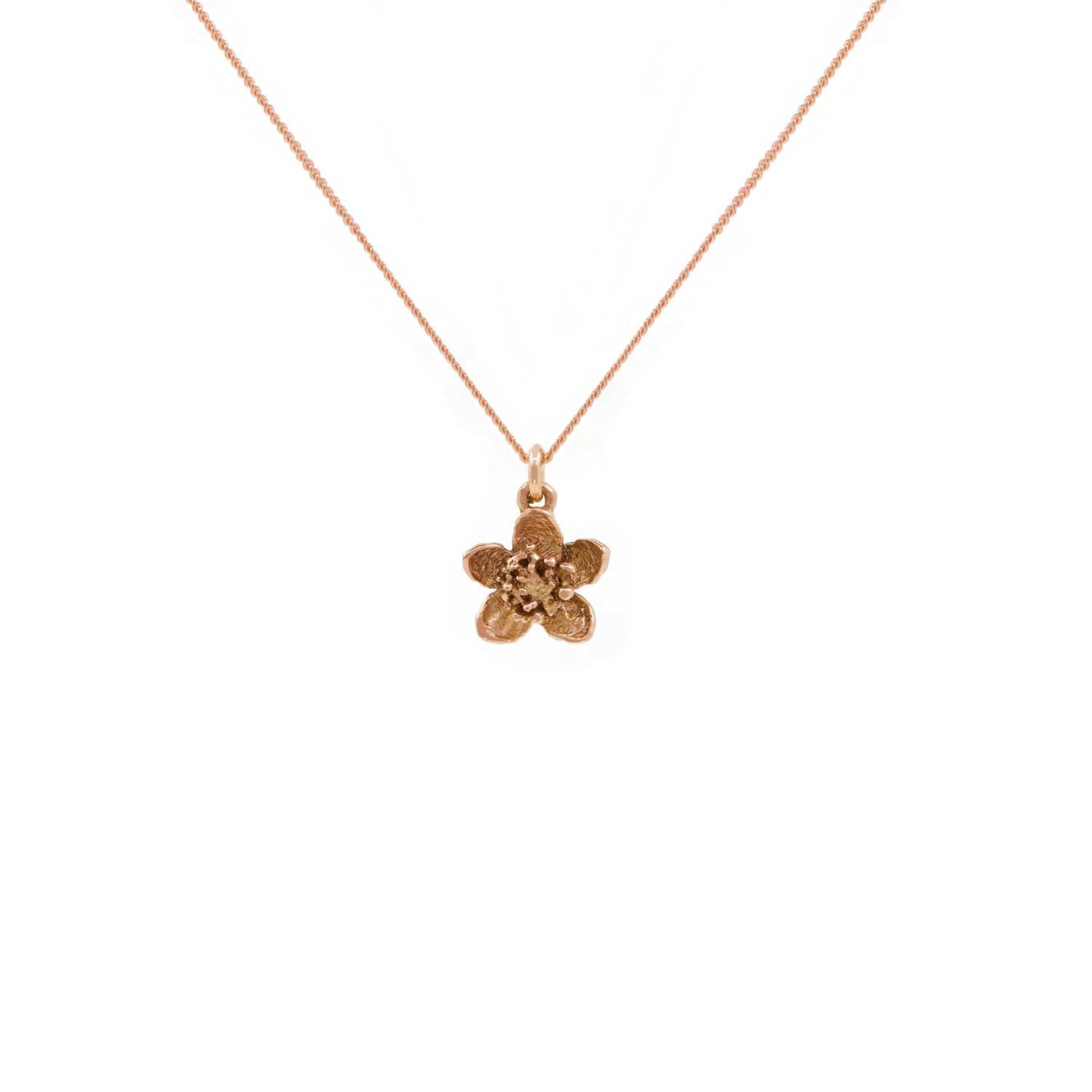 Cherry Blossom Necklace – Rose Gold