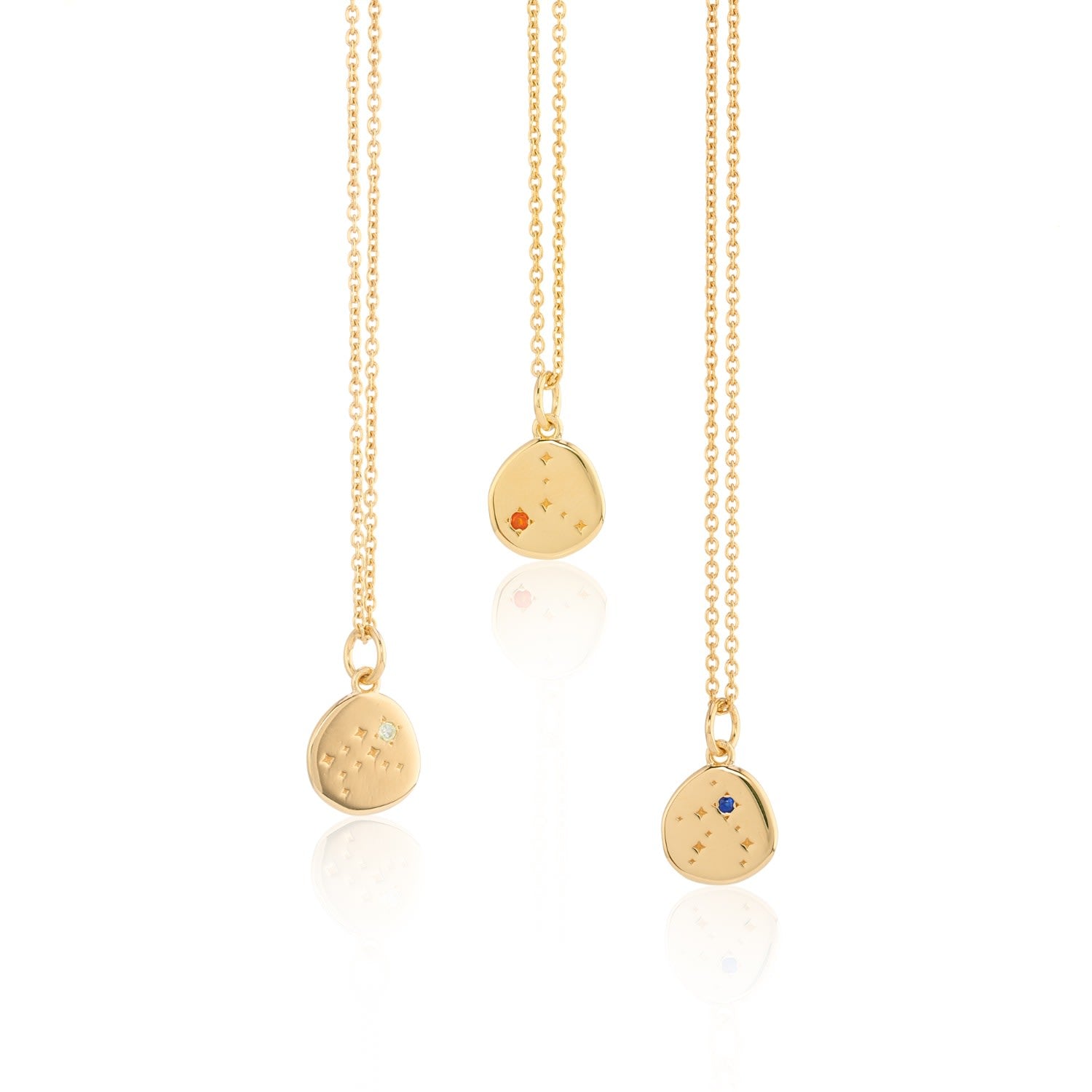 Inari Zodiac Leo Gold Vermeil Necklace