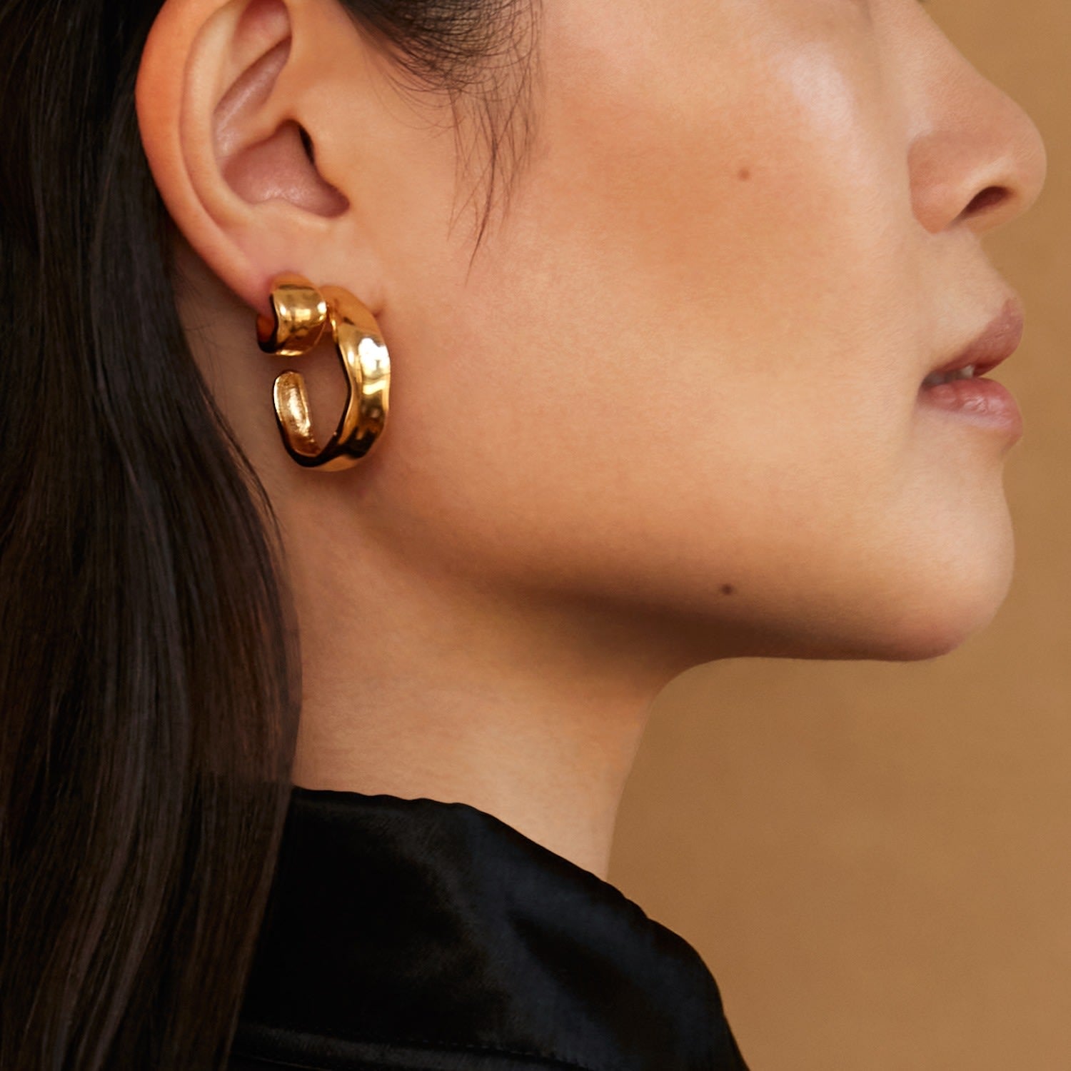 Wavi Hoops Gold