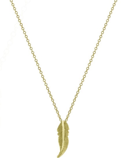 Necklace Feather