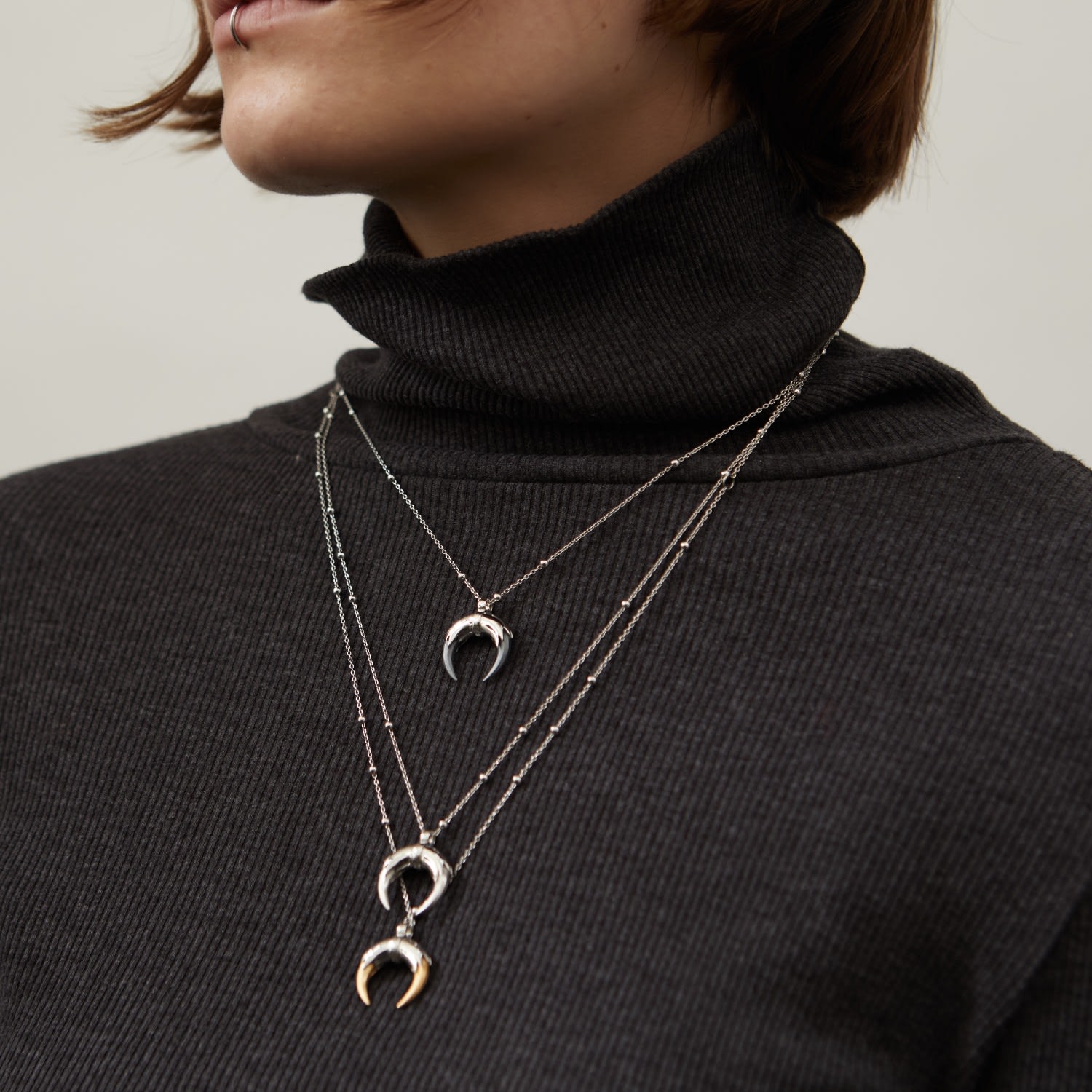 Claw Pendant Silver