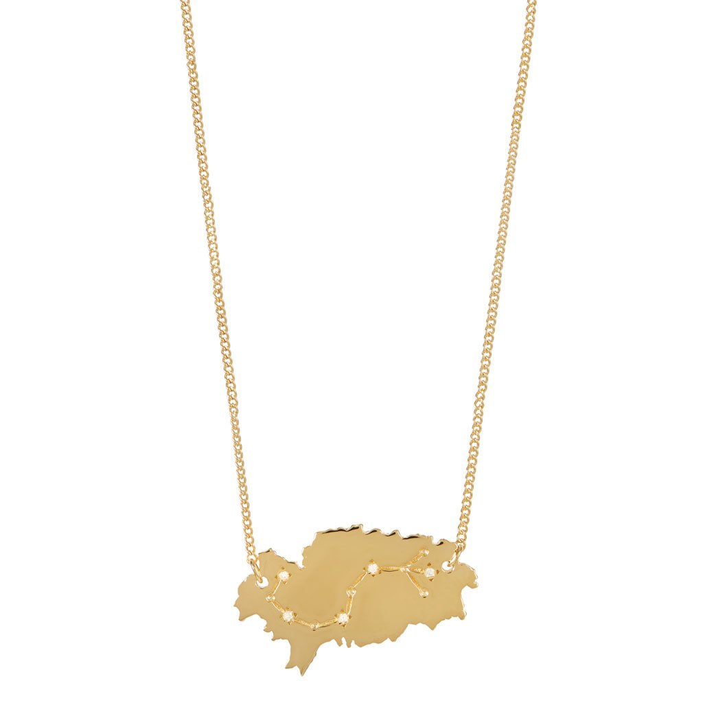 Ibiza Constellation Gold Vermeil Necklace
