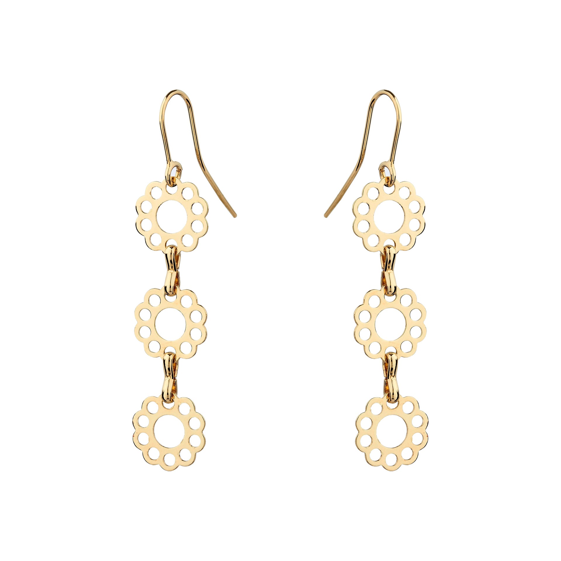 Marguerite Chain Earrings