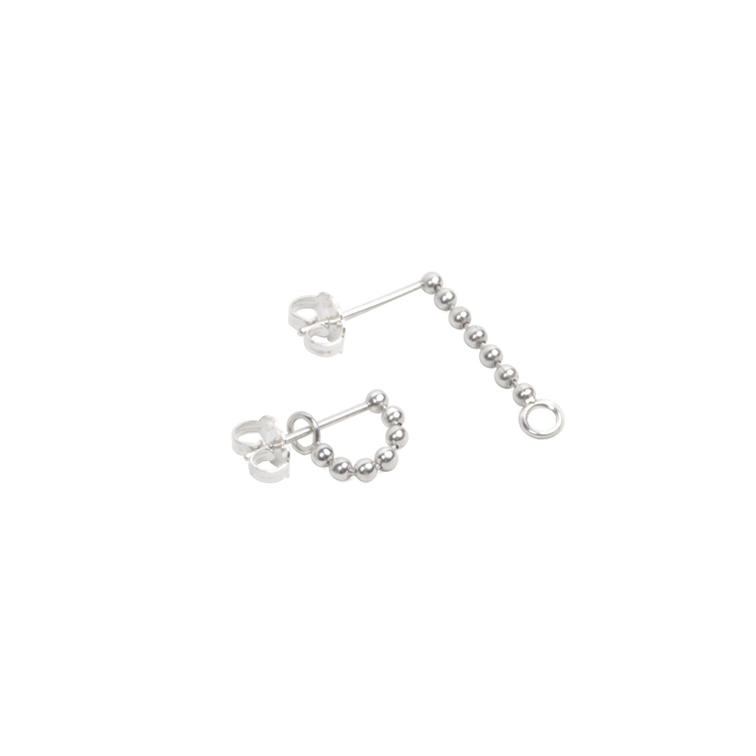 Beads Chain Earring W/O-Ring Hook