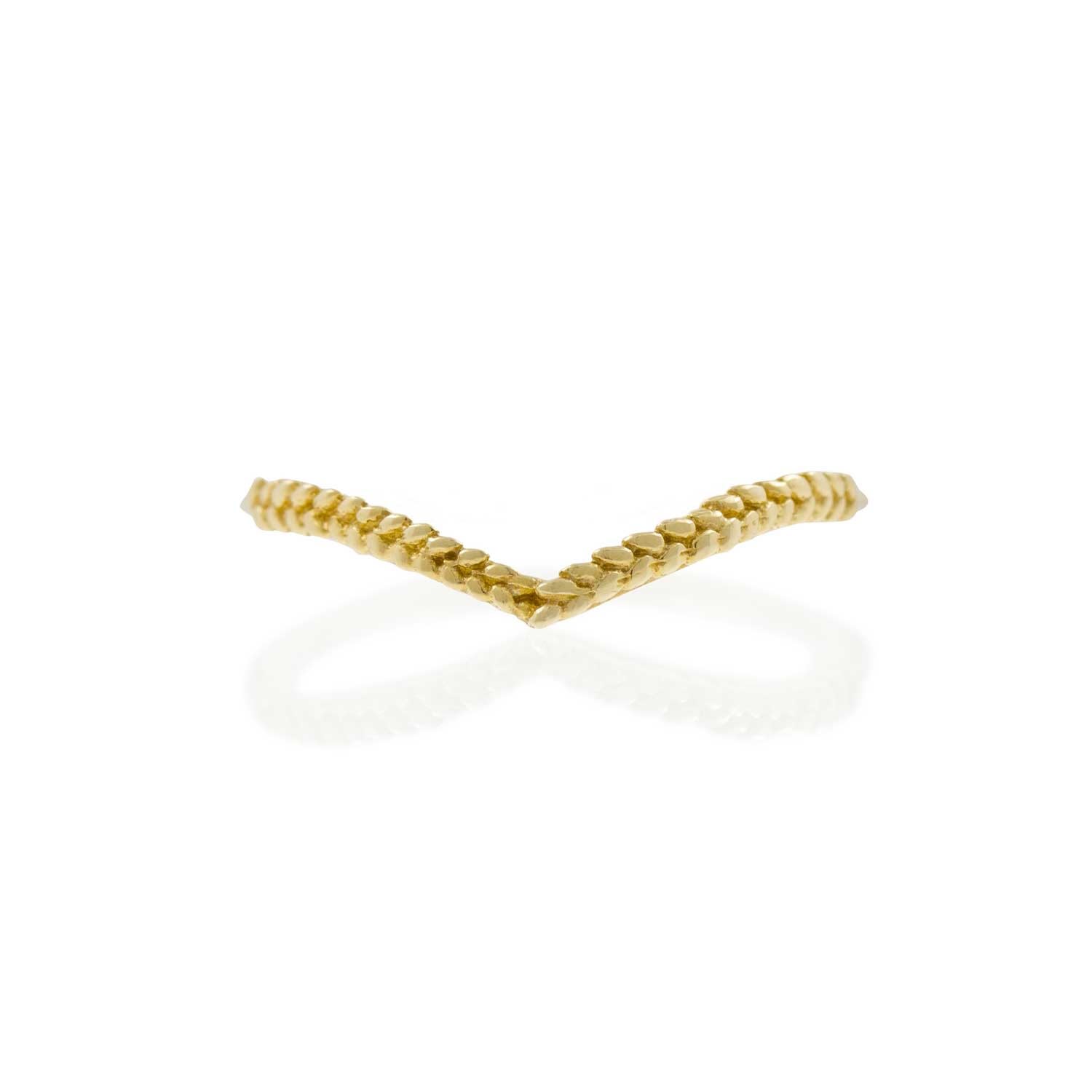 Wheat Ring - 9Ct Solid Gold