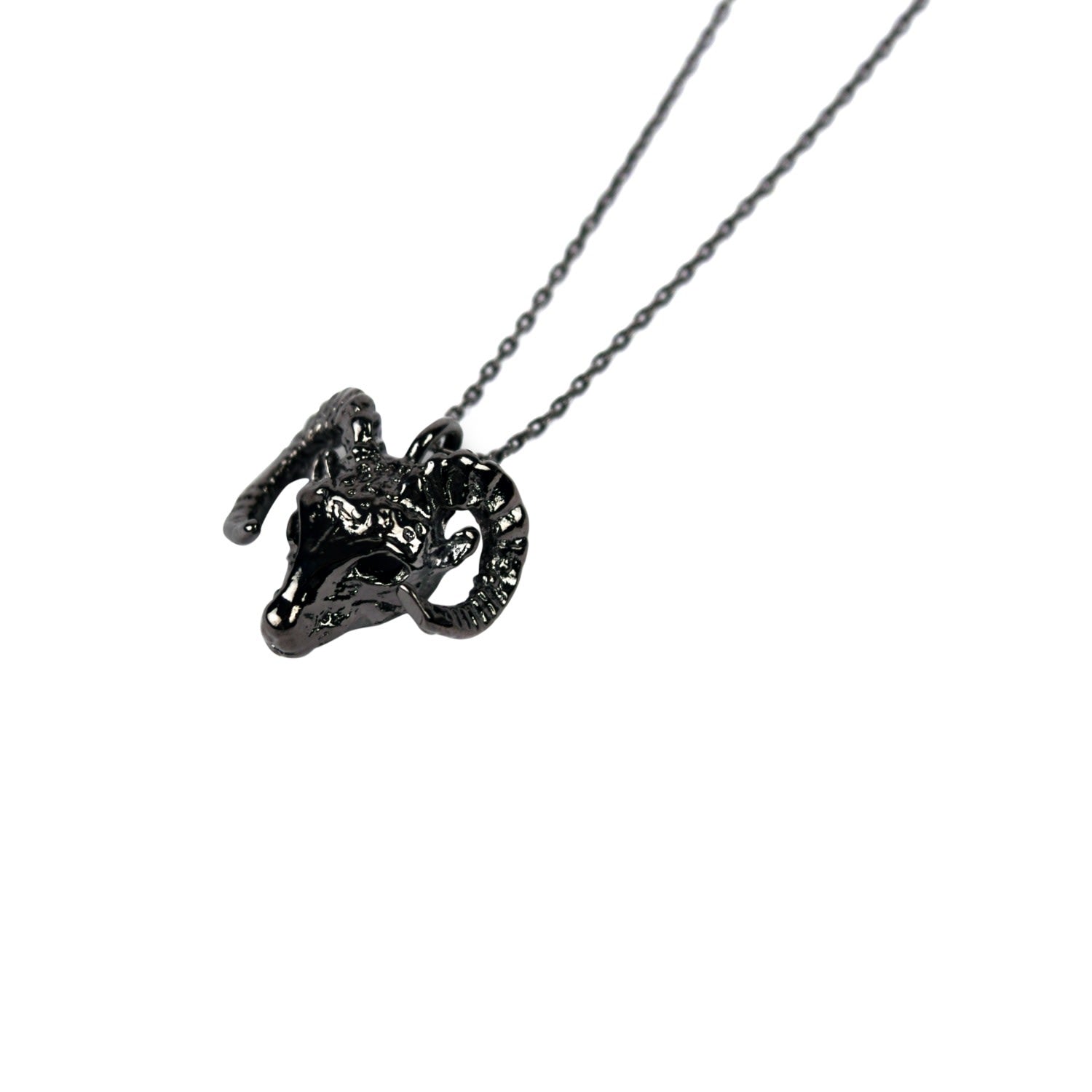 Ram Necklace - Gunmetal