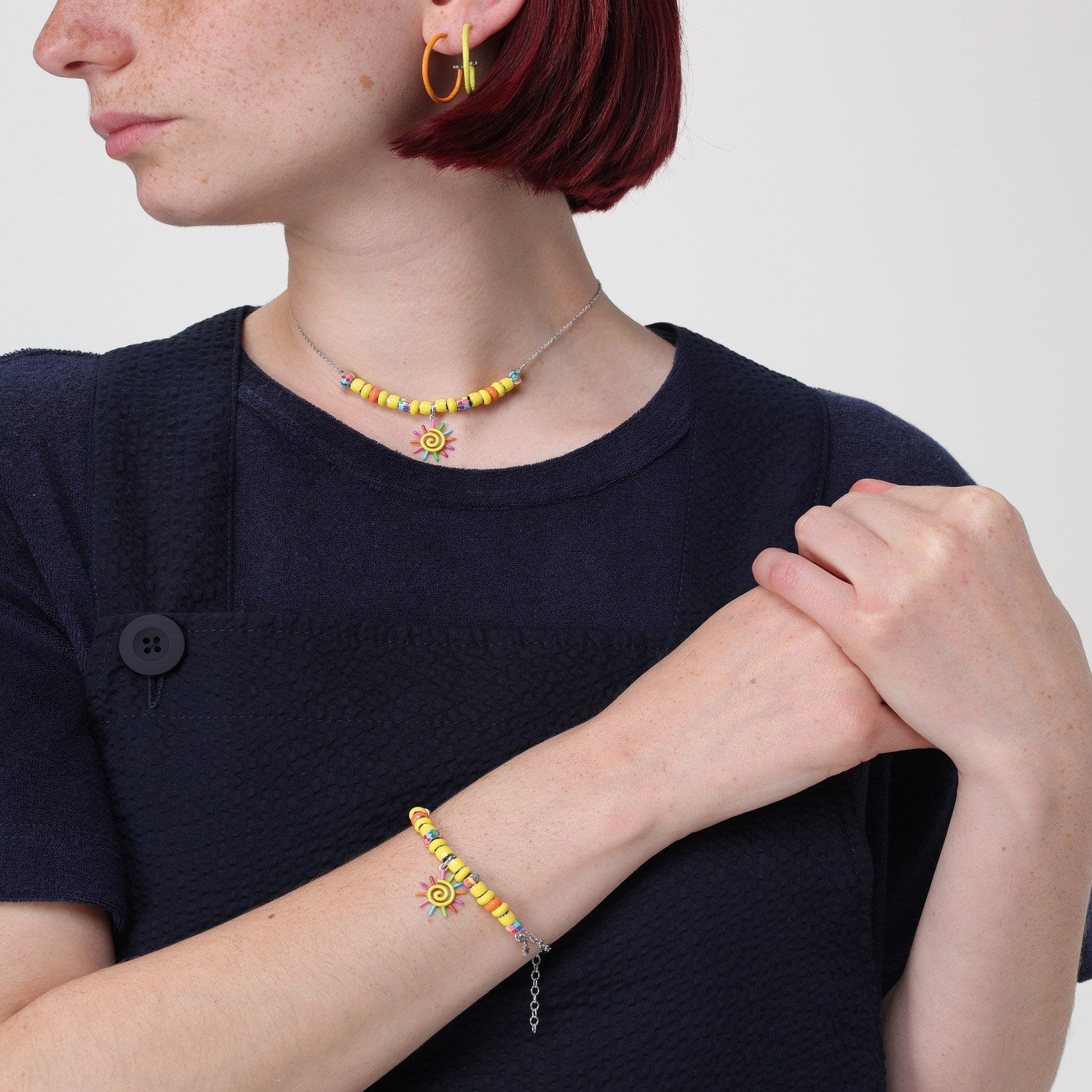 Yellow Earrings