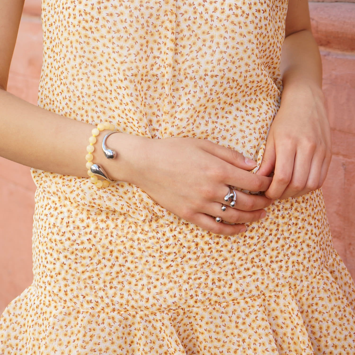 Yellow Jade Bracelet Sunshine