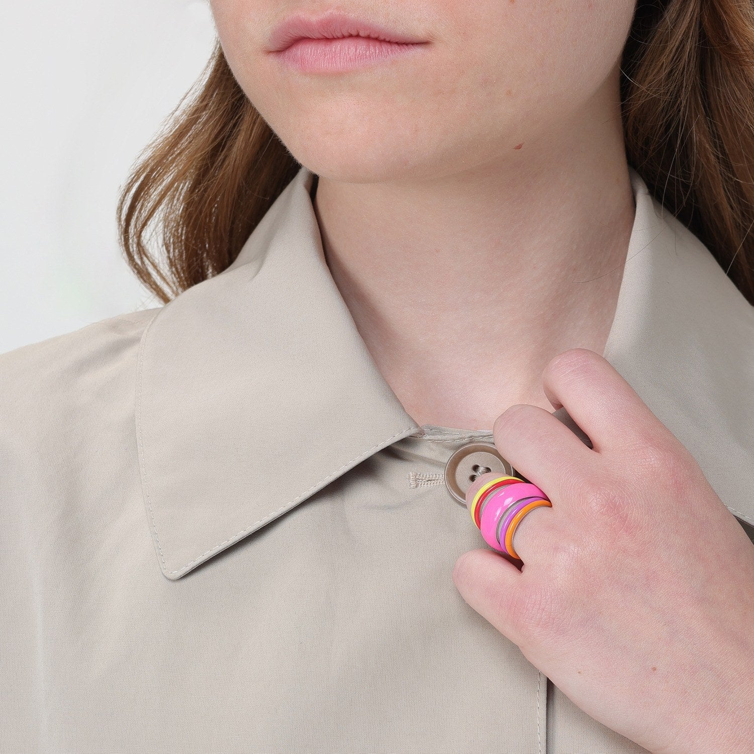Yellow Thin Ring