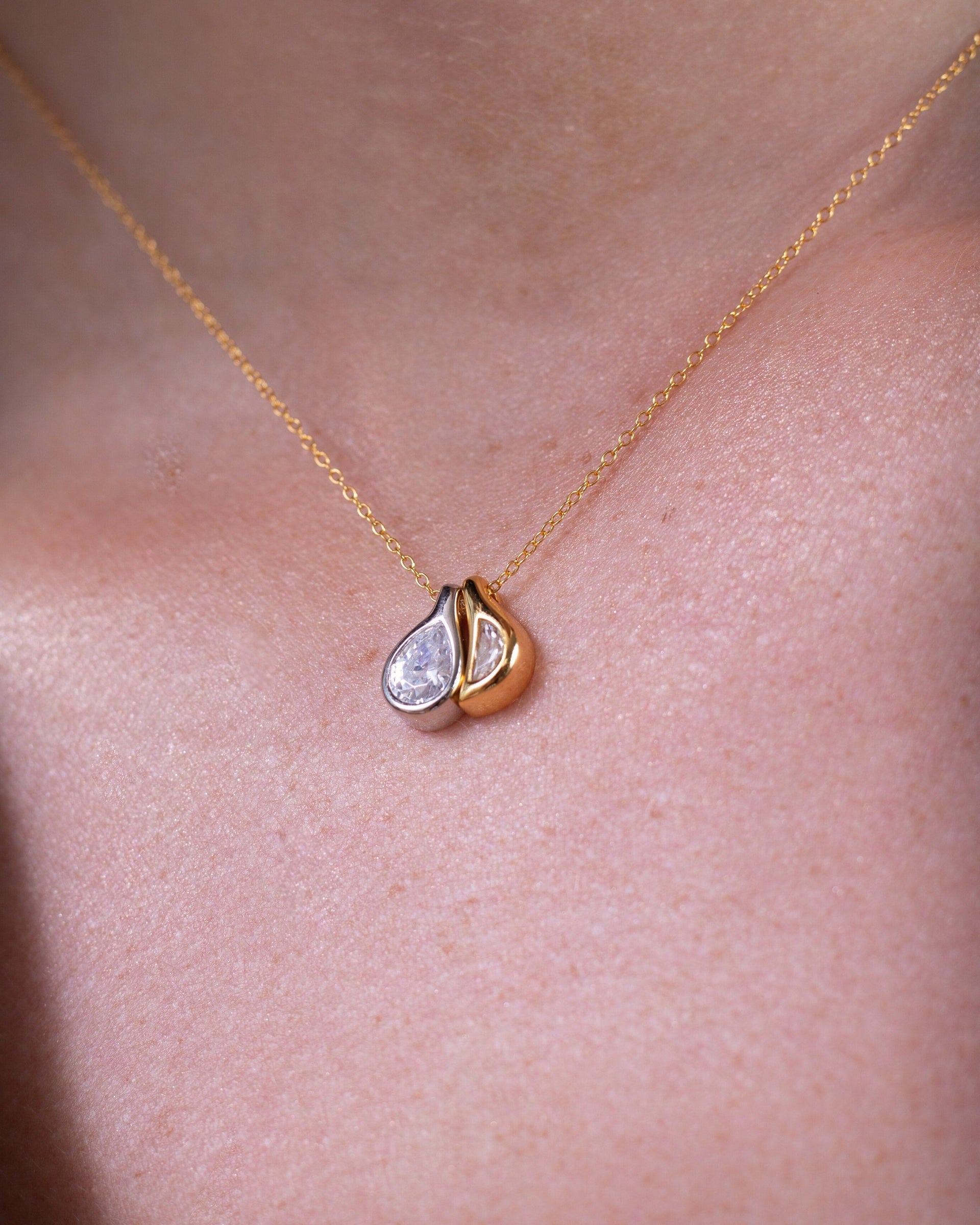 Yin-Yang Pendant Necklace