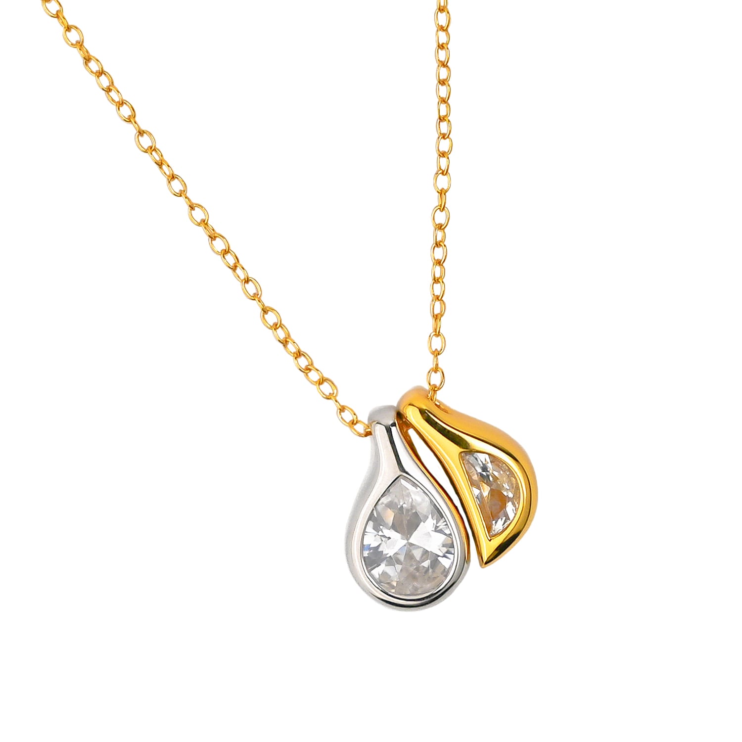 Yin-Yang Pendant Necklace