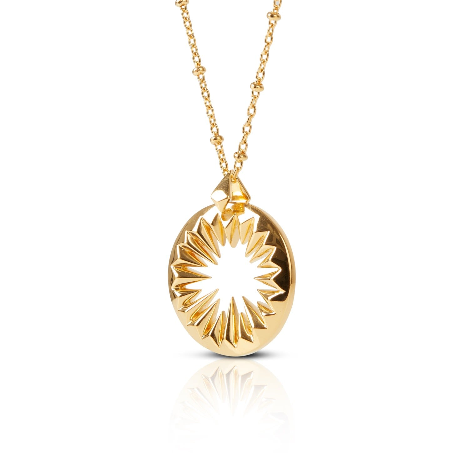 Midnight Sun Pendant Gold