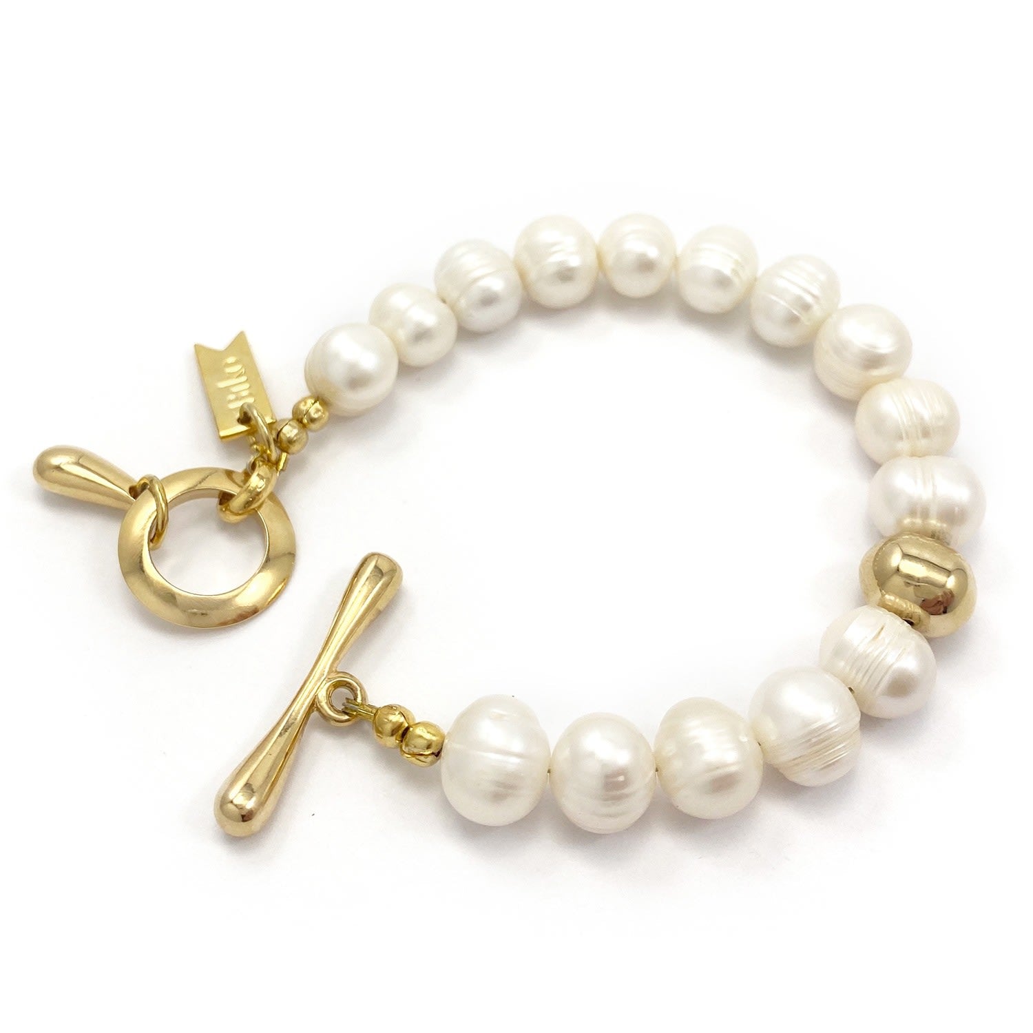 Paloma Pearl Bracelet Gold