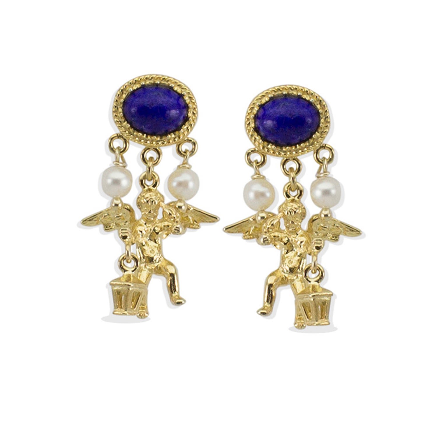 Cherubini Lapis Earrings