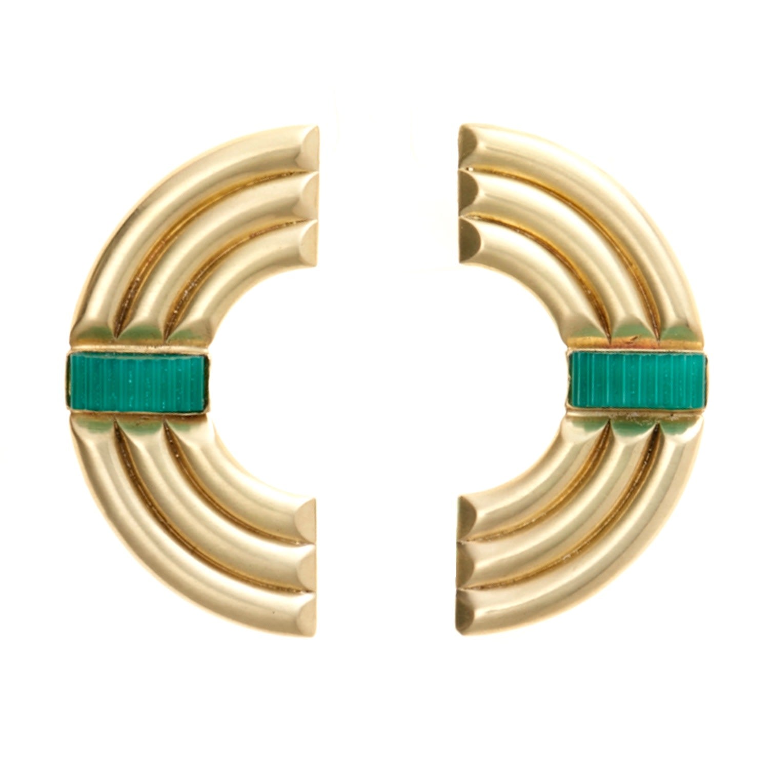 Arc Earring In Pine