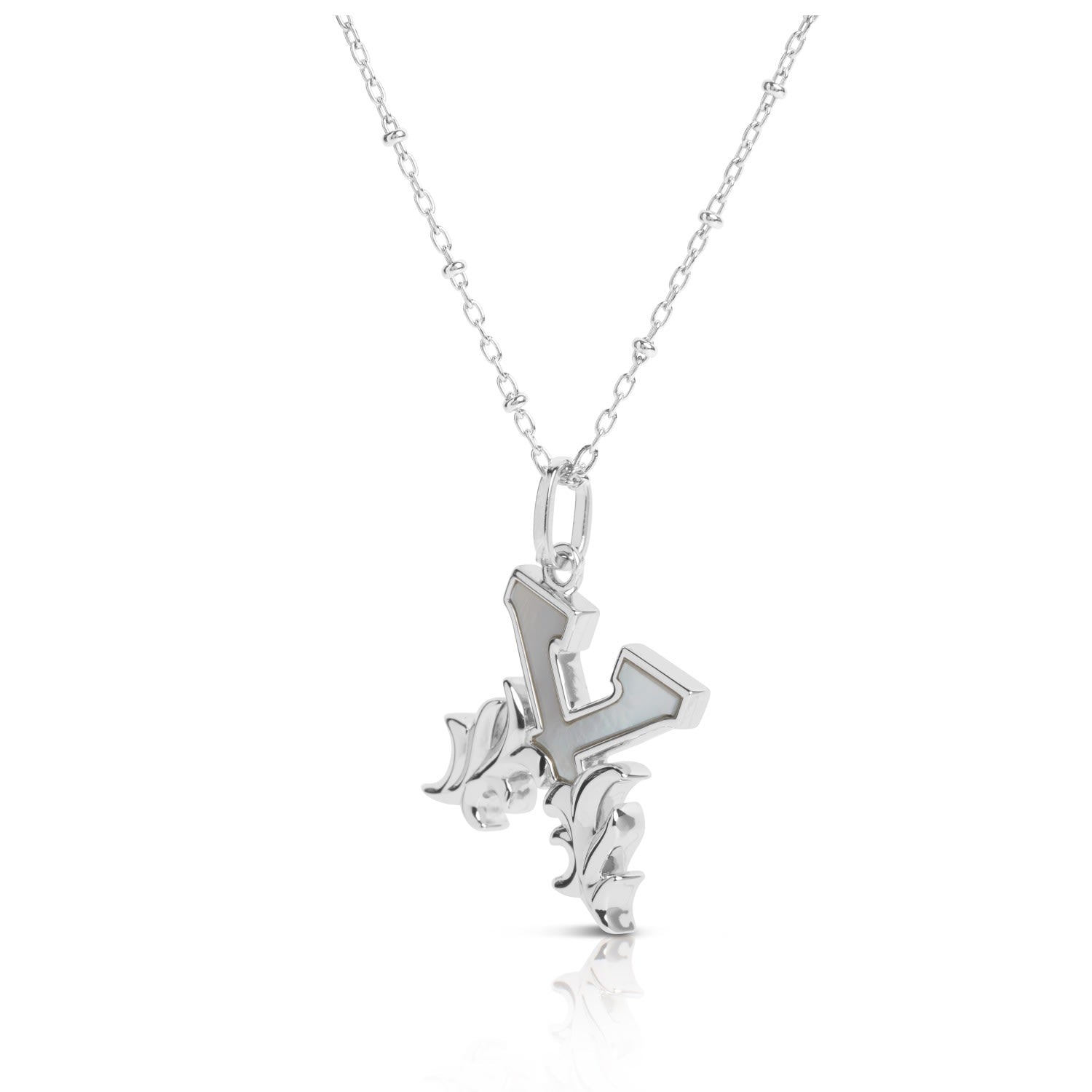 X – Silver With Mother Of Pearl