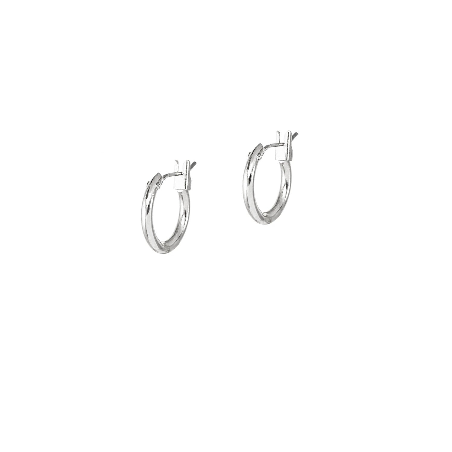 Galina 2-In-1 Hoops Mini Silver