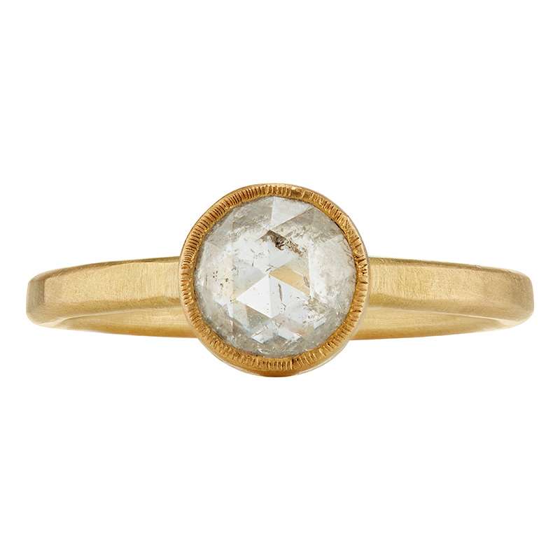 Zara Diamond Engagement Ring in 18ct Fairmined Gold