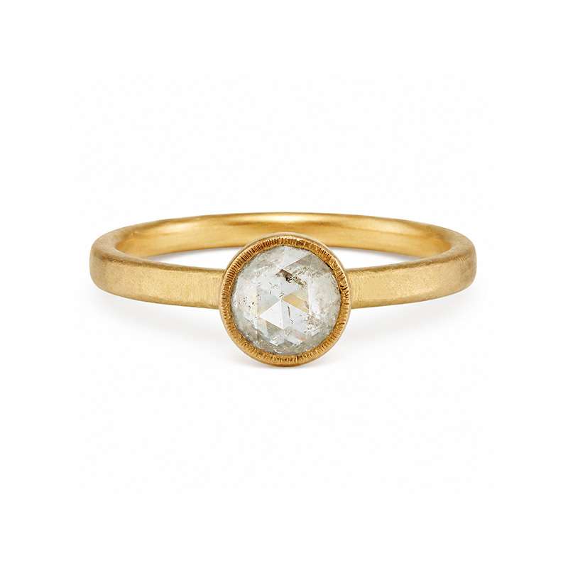 Zara Diamond Engagement Ring in 18ct Fairmined Gold