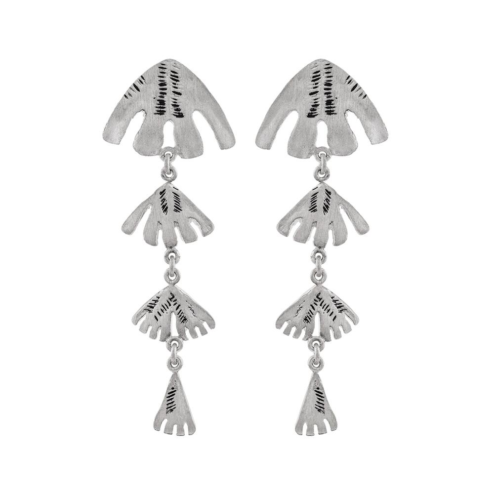 Lipsi Earrings - Silver