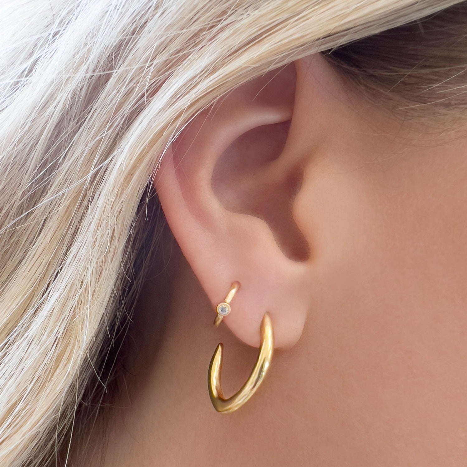 Zelda Hoop Earring