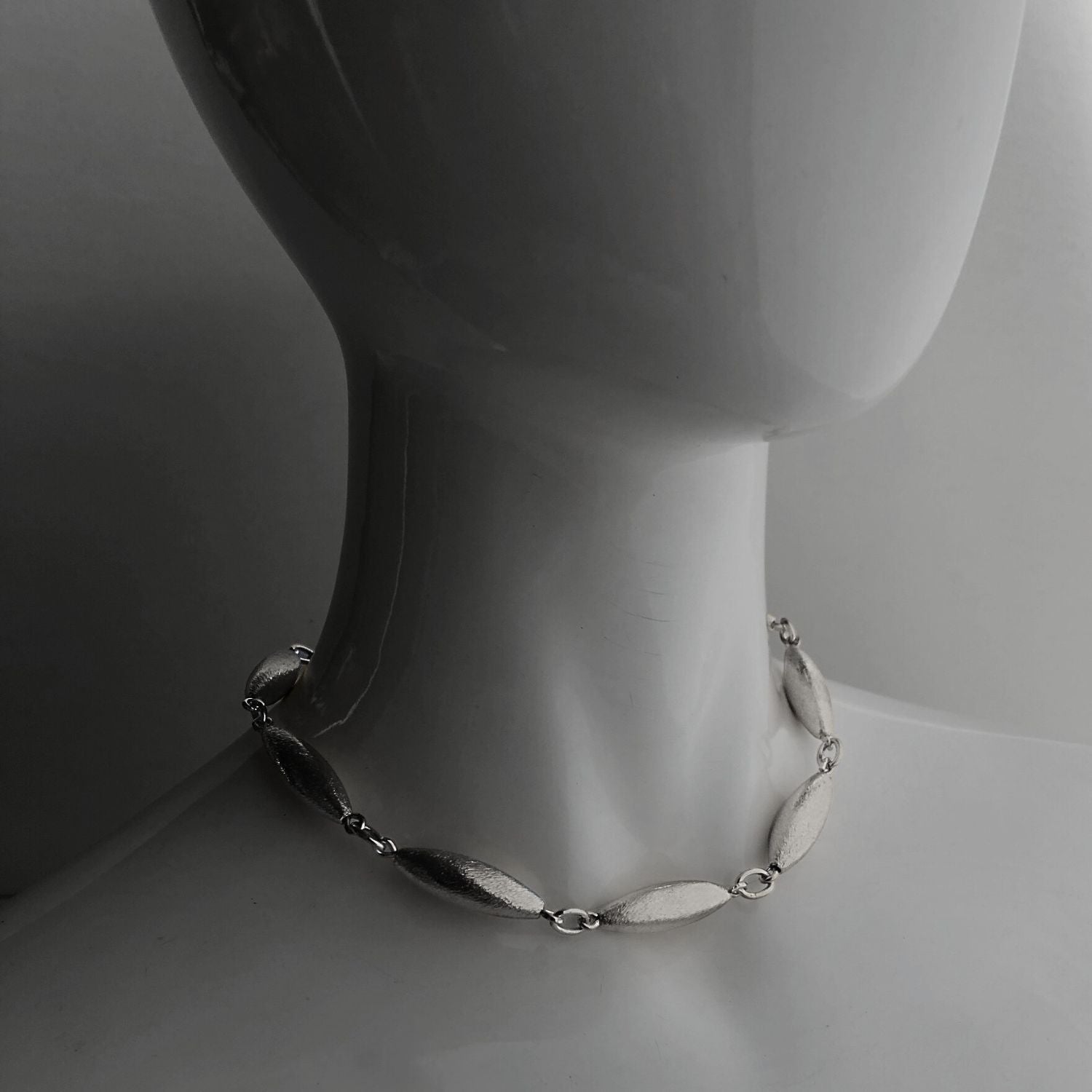 Zeppelin Phoebe Silver Link Necklace