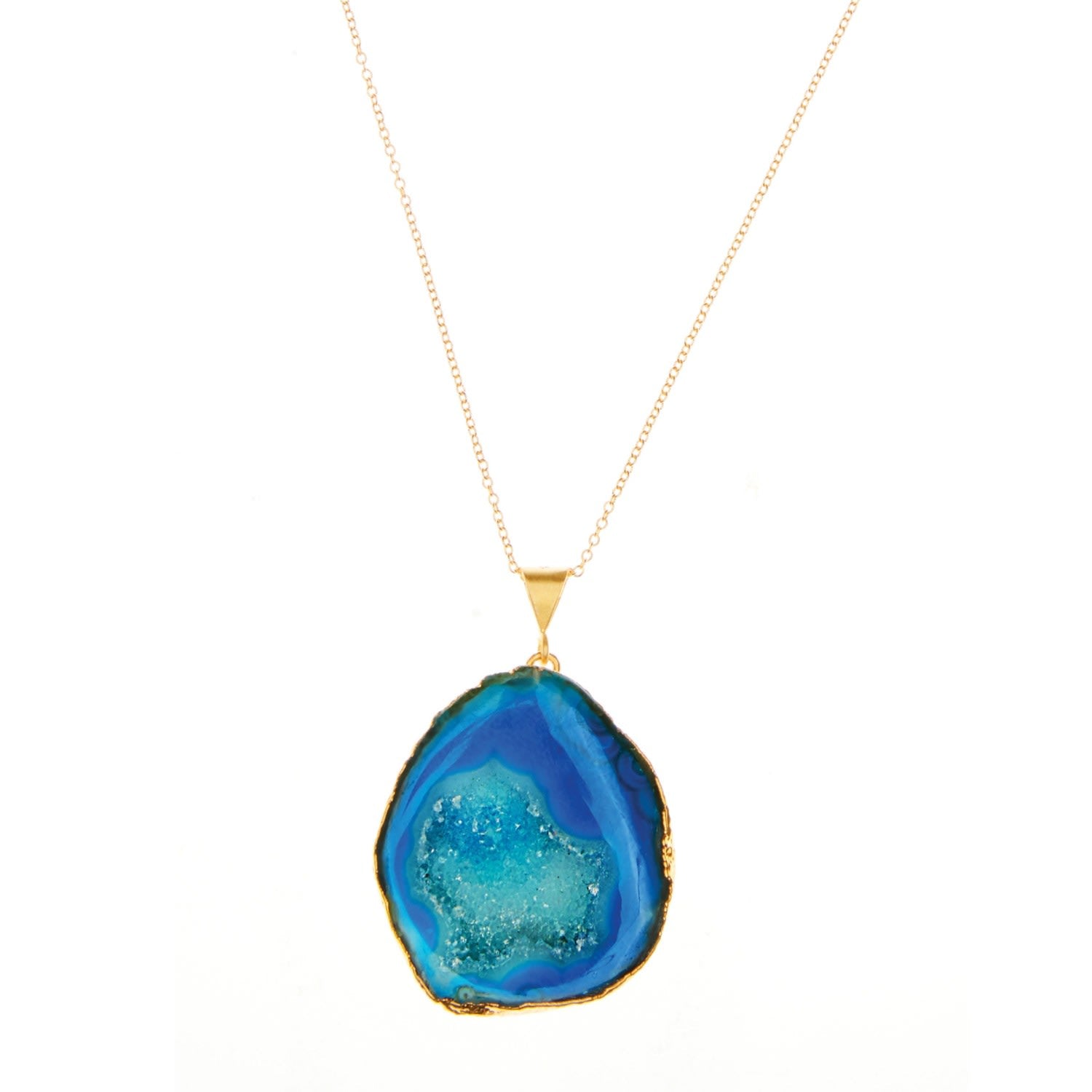 Rocks In The Sky Blue Pendant
