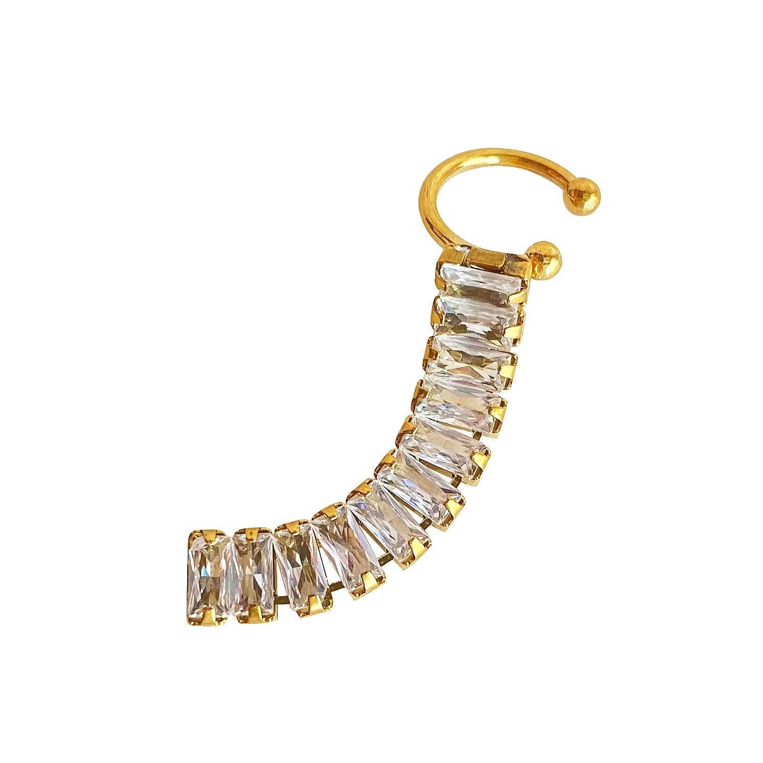 Zirconia Ear Cuff Chuck