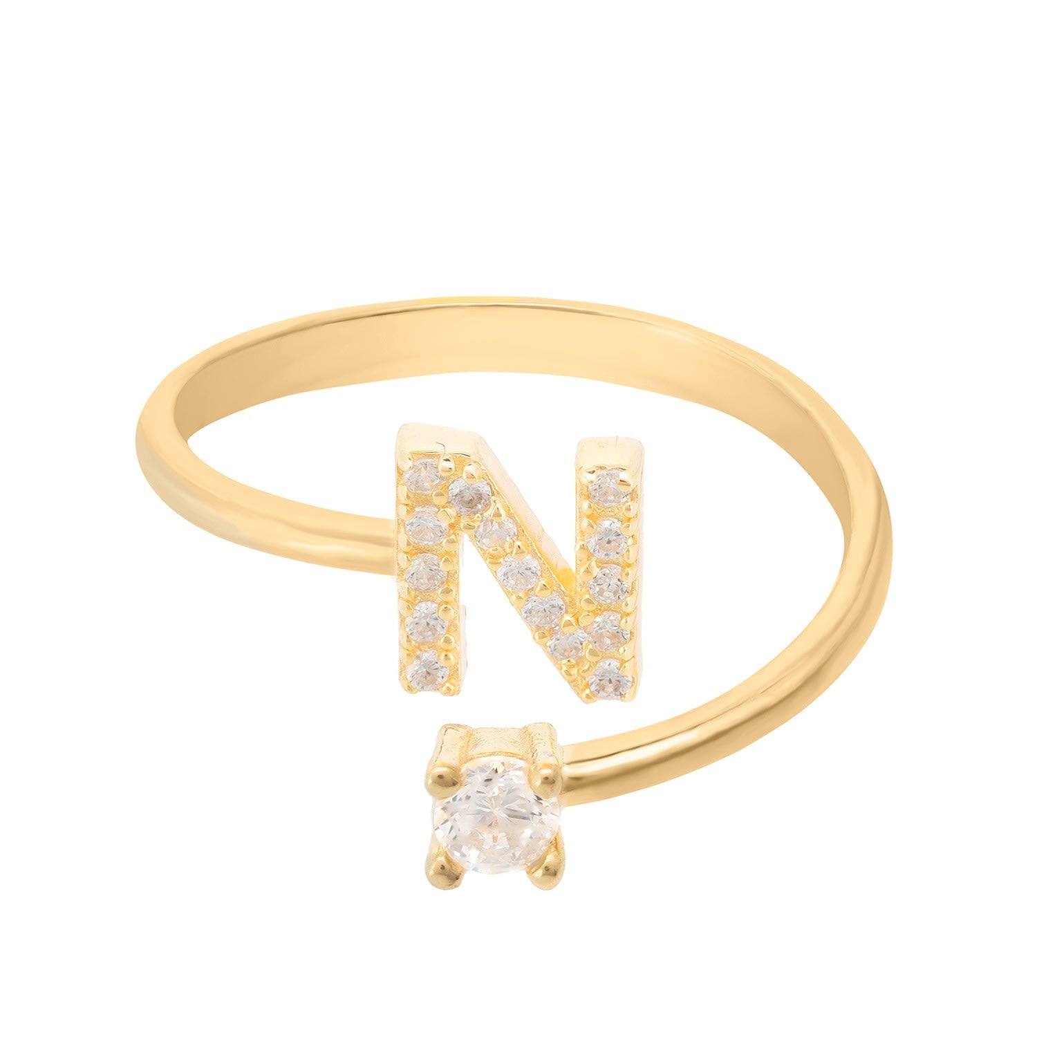 Initial Ring Gold N