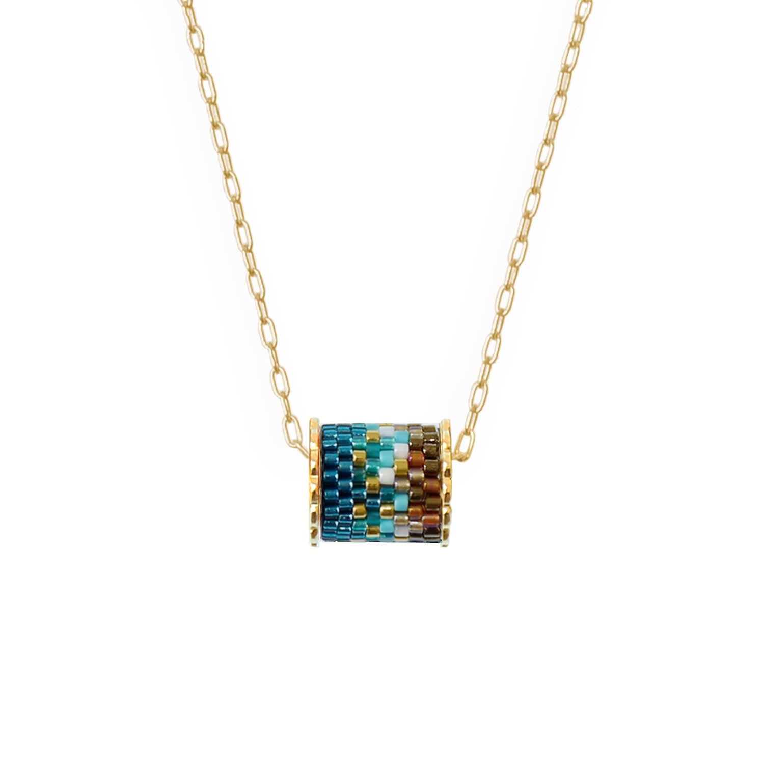 Single Bead Necklace - Spirit Of Place Ocean