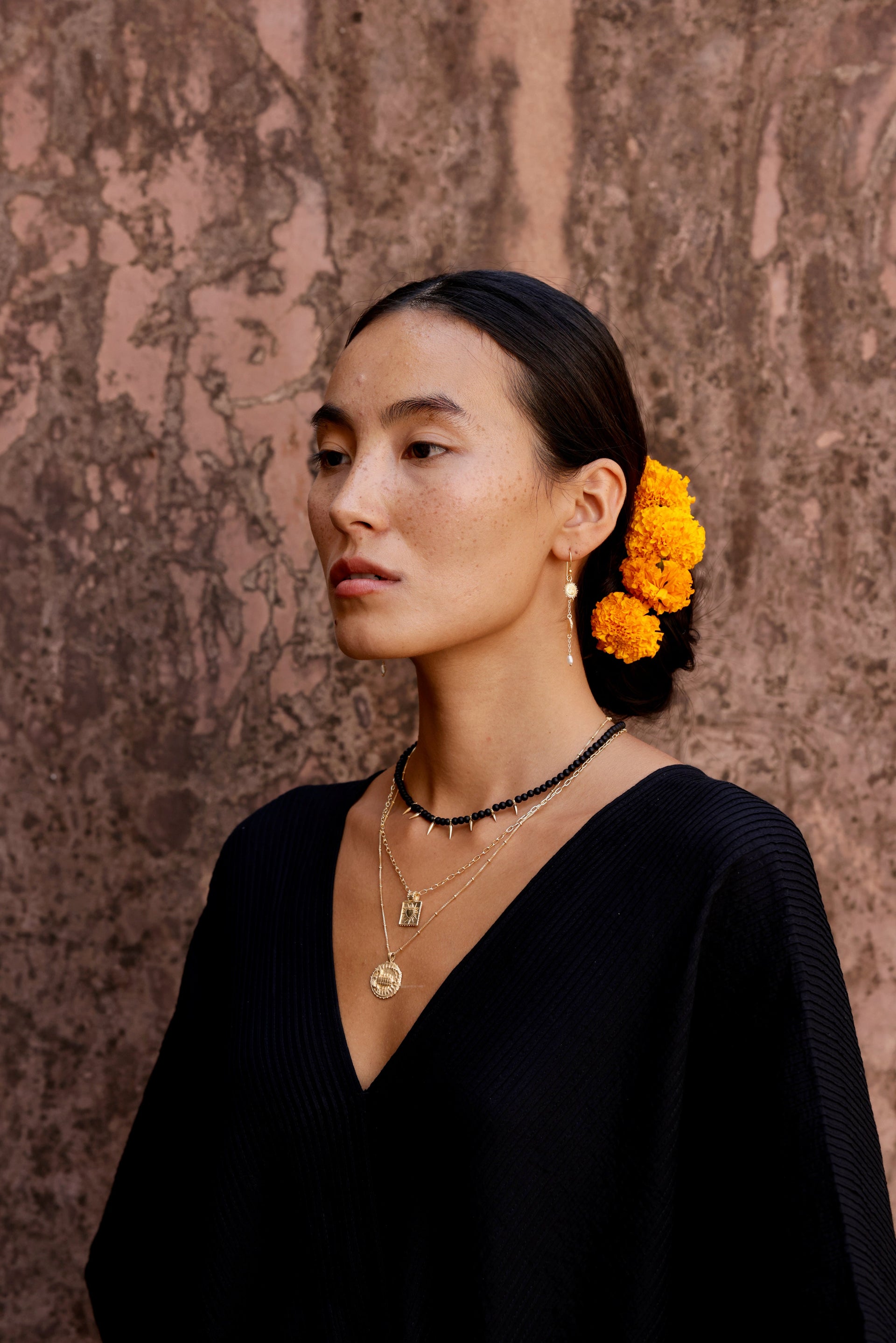 Capricorn Zodiac Manifesting Necklace *Double Sided* - Gold Vermeil