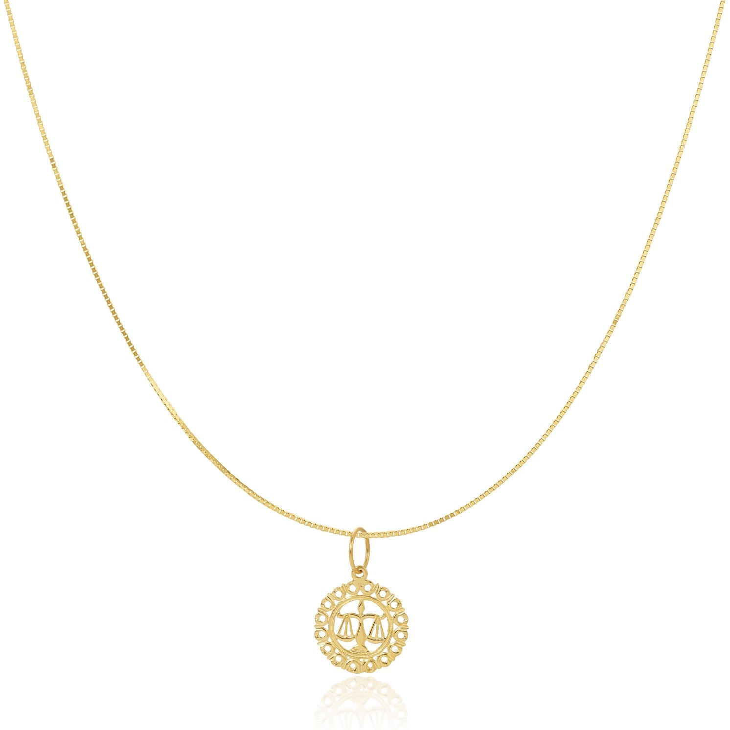 Zodiac Necklace - Libra