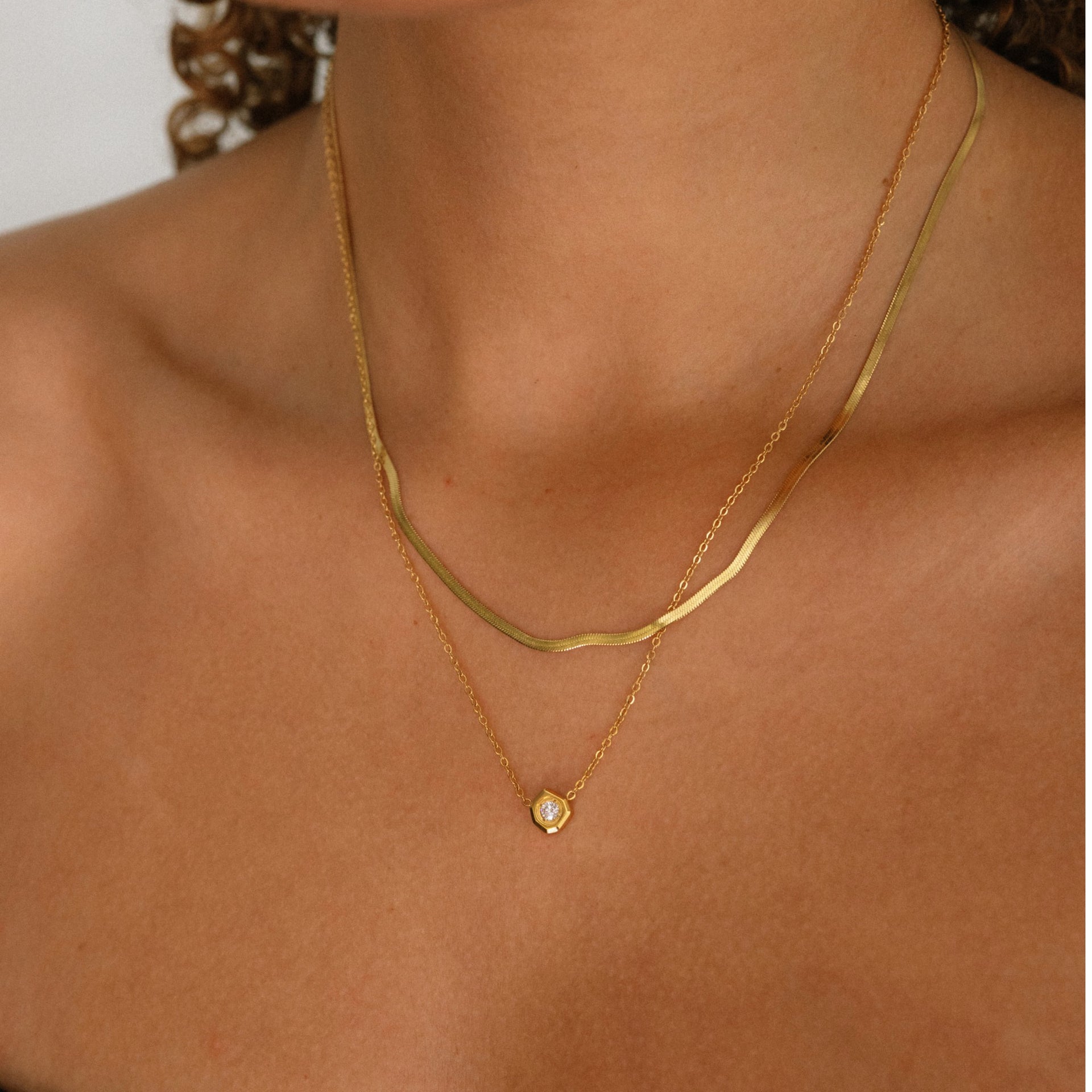 Zoe Hex Waterproof Necklace