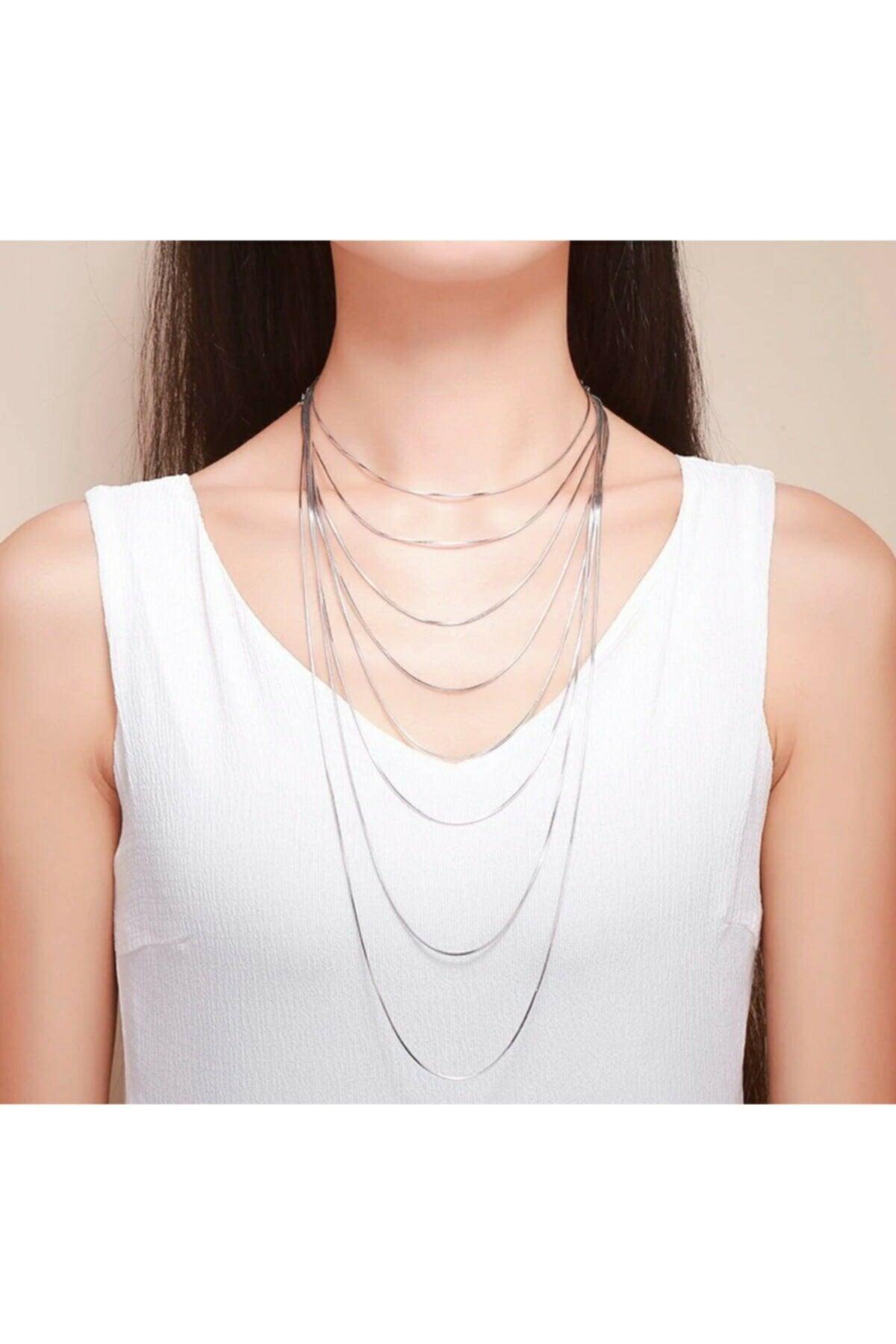 Italian Fine Sterling Silver Chain - Silver