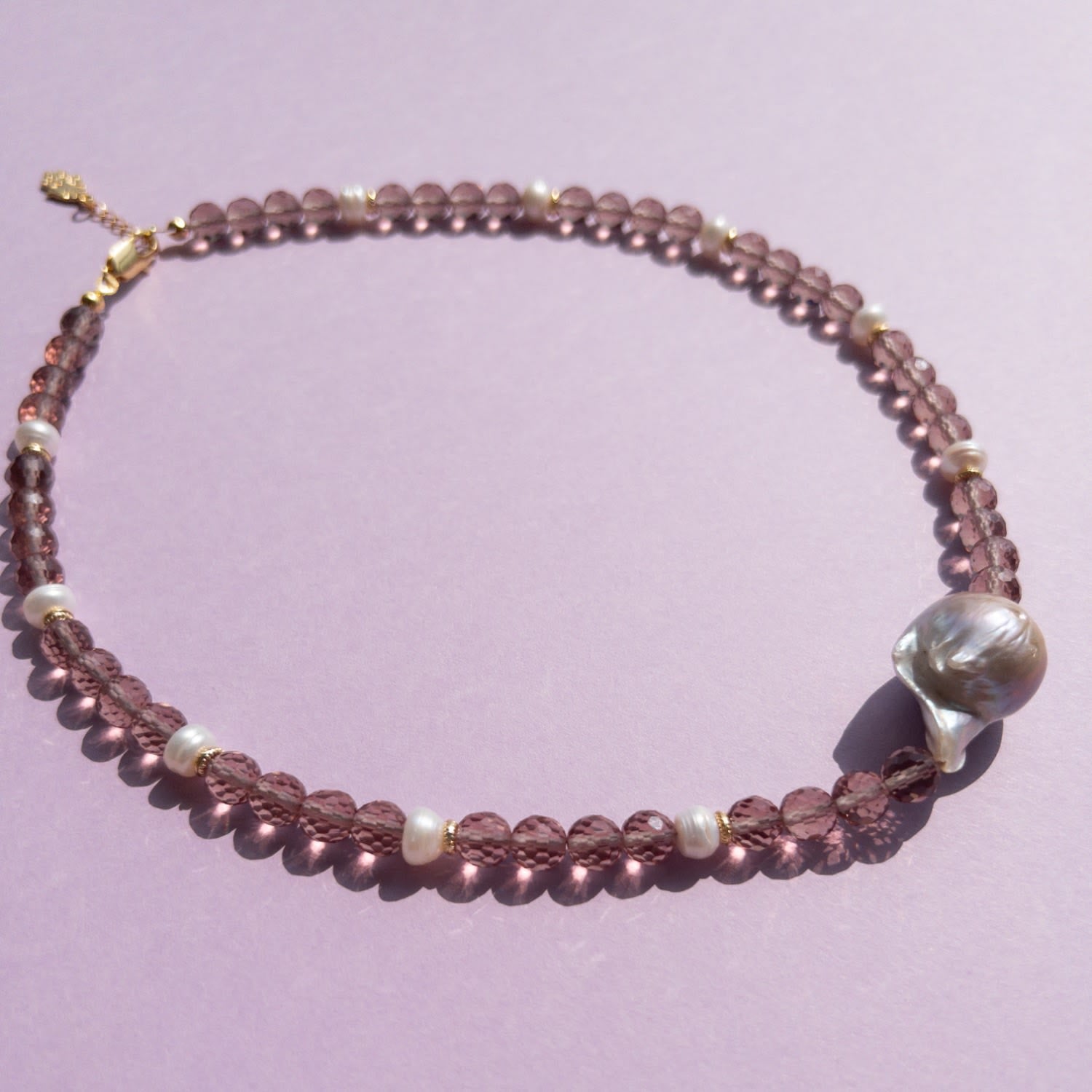 Zultanite Glow Beaded Necklace